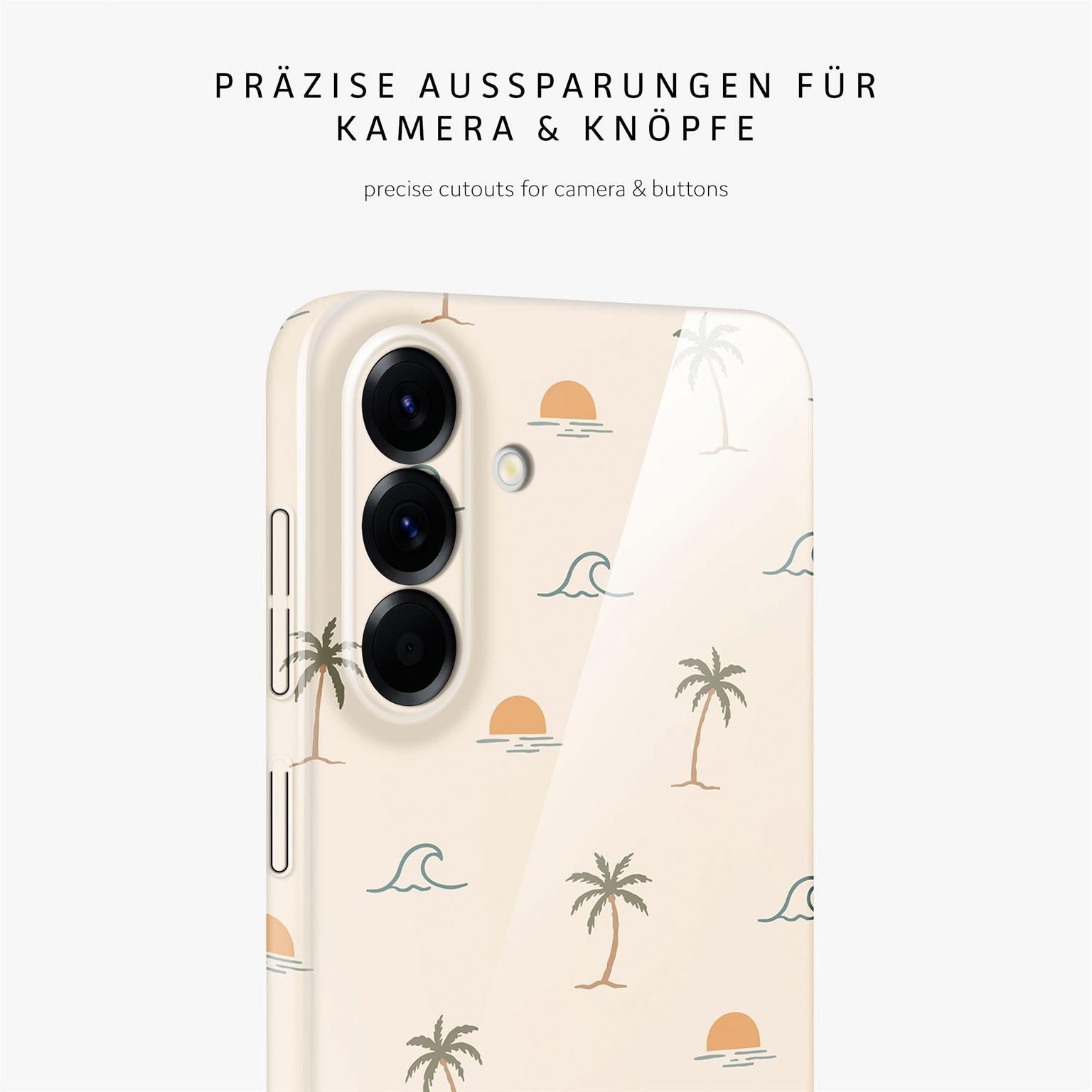 Splash Case für Samsung Galaxy A56 5G in der Farbe Palm Break (Mehrfarbig (bunt))