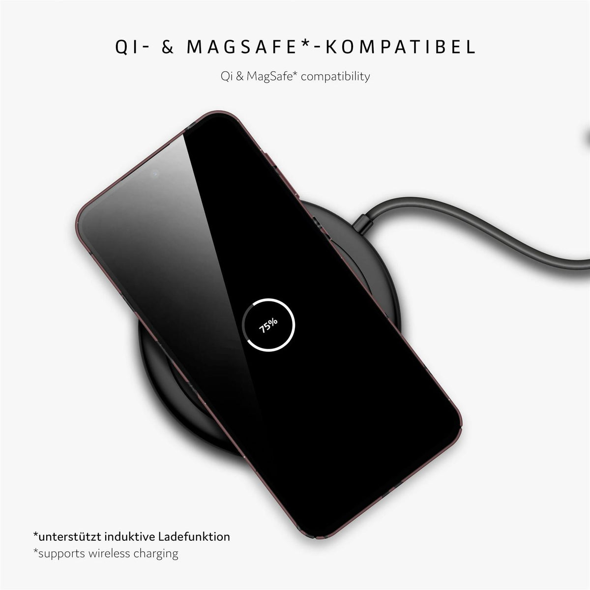 Splash Case für Samsung Galaxy A56 5G in der Farbe Parisian Kiss (Rot)
