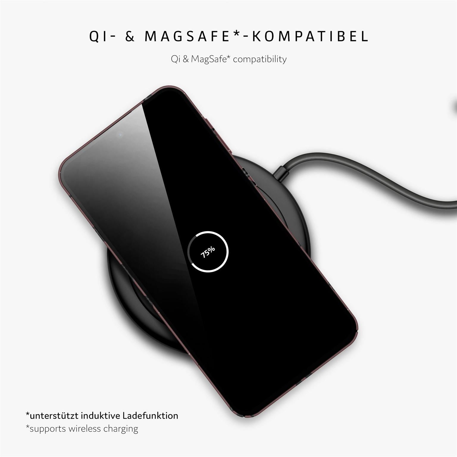 Splash Case für Samsung Galaxy A56 5G in der Farbe Parisian Kiss (Rot)