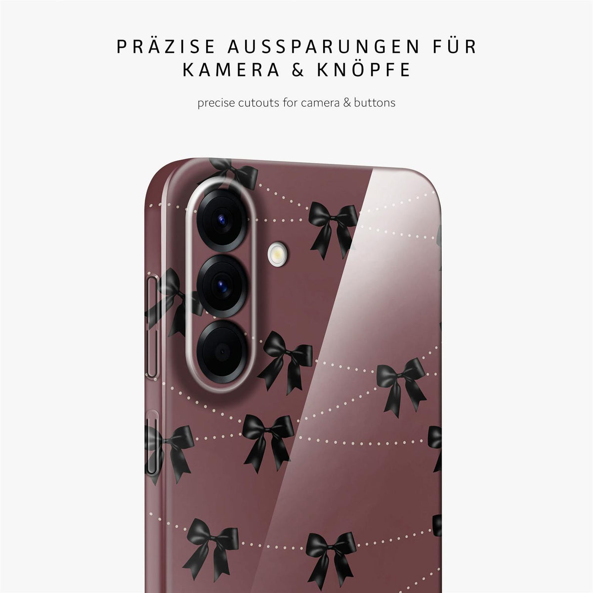 Splash Case für Samsung Galaxy A56 5G in der Farbe Parisian Kiss (Rot)