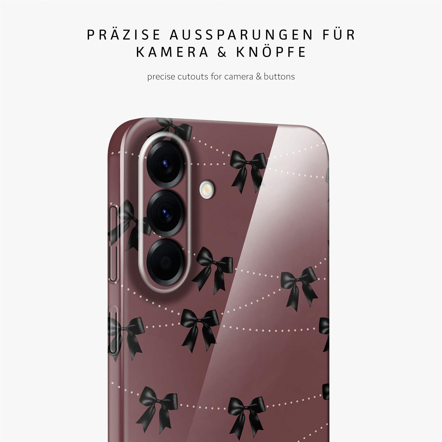 Splash Case für Samsung Galaxy A56 5G in der Farbe Parisian Kiss (Rot)