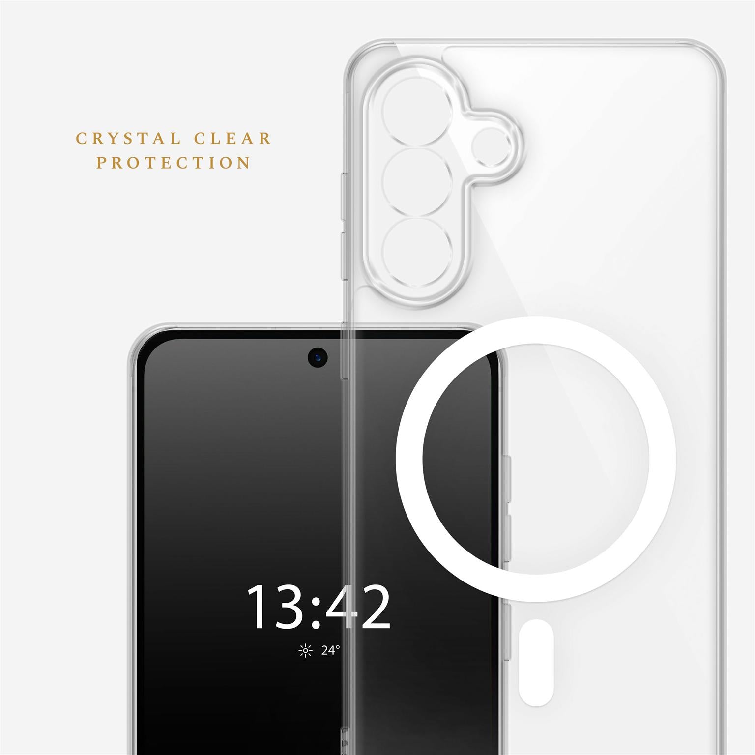 Nova Case für Samsung Galaxy A56 5G in der Farbe Clear (Farblos (transparent))