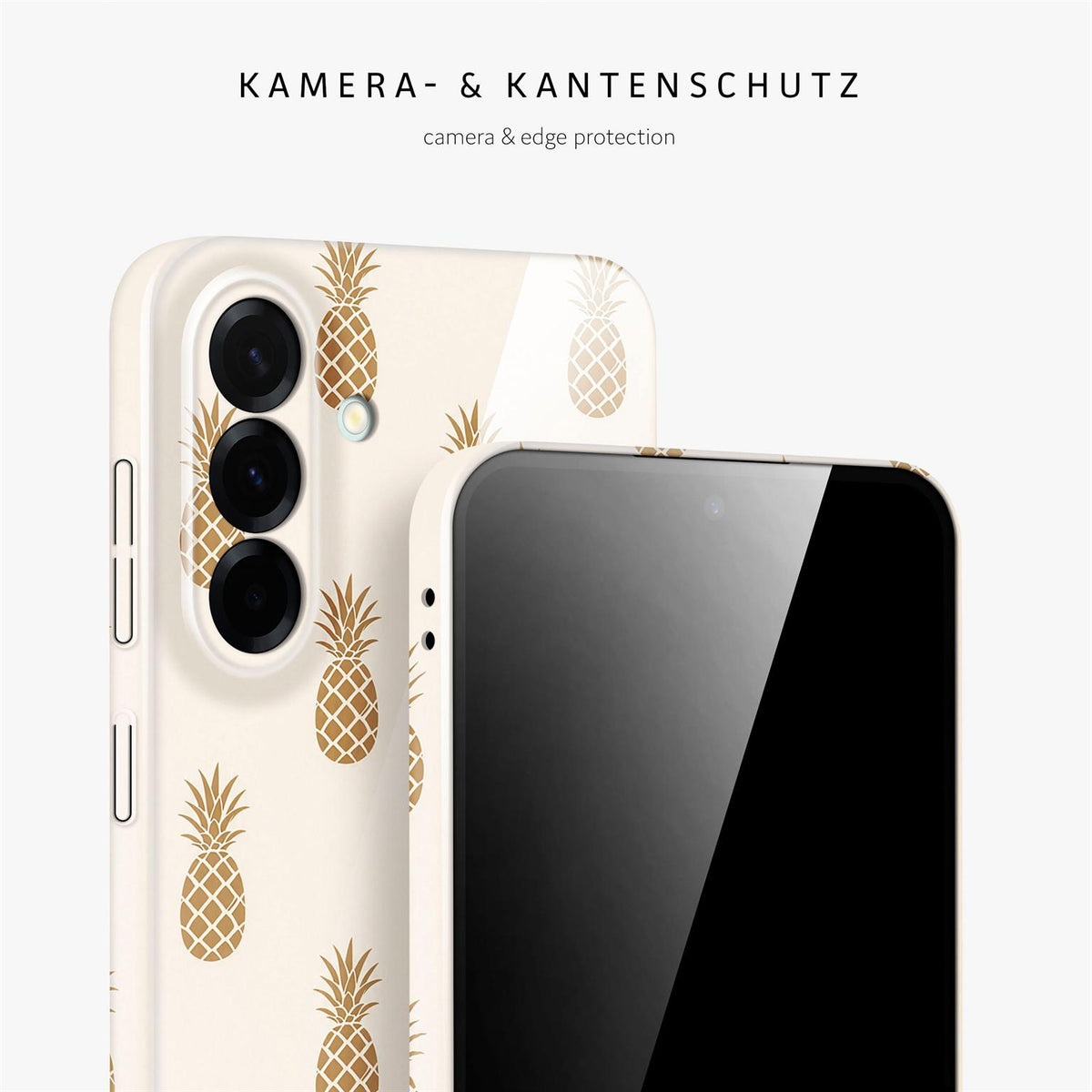 Splash Case für Samsung Galaxy A57 5G in der Farbe Cabana Gold (Weiß)