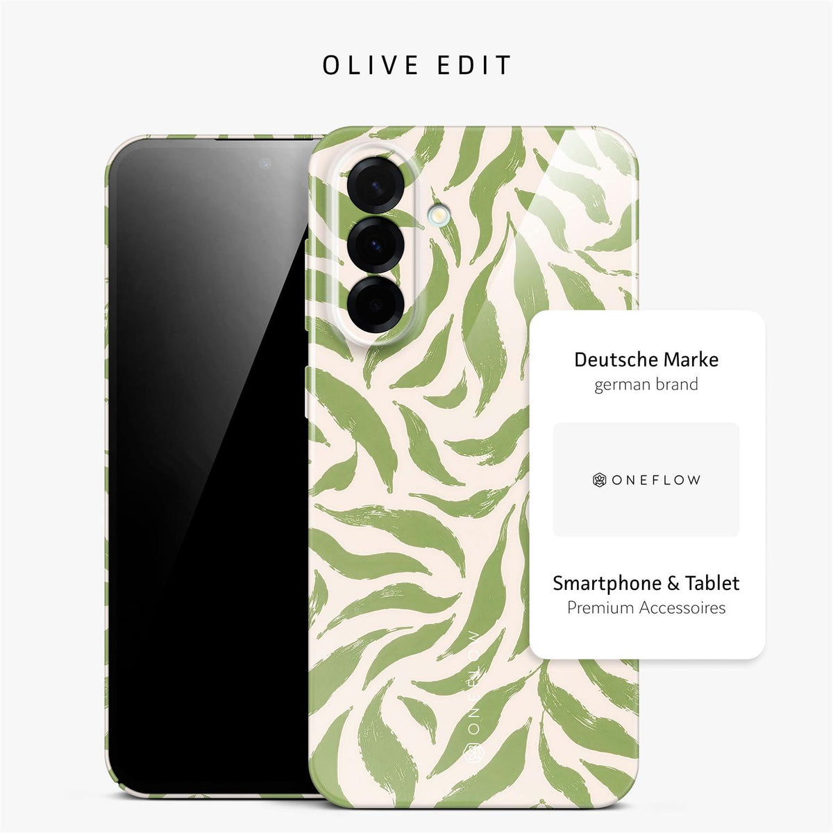 Splash Case für Samsung Galaxy A57 5G in der Farbe Olive Edit (Grün)
