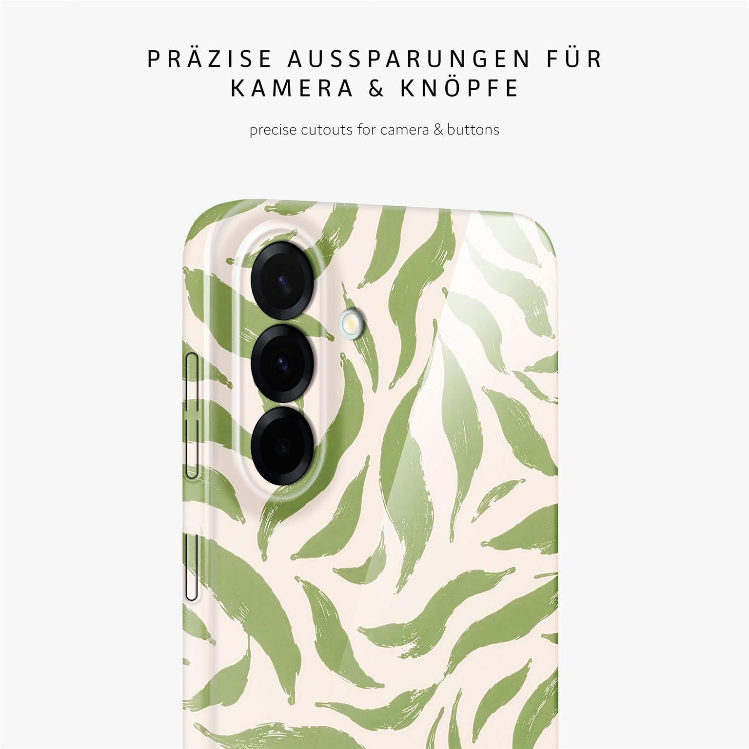 Splash Case für Samsung Galaxy A57 5G in der Farbe Olive Edit (Grün)