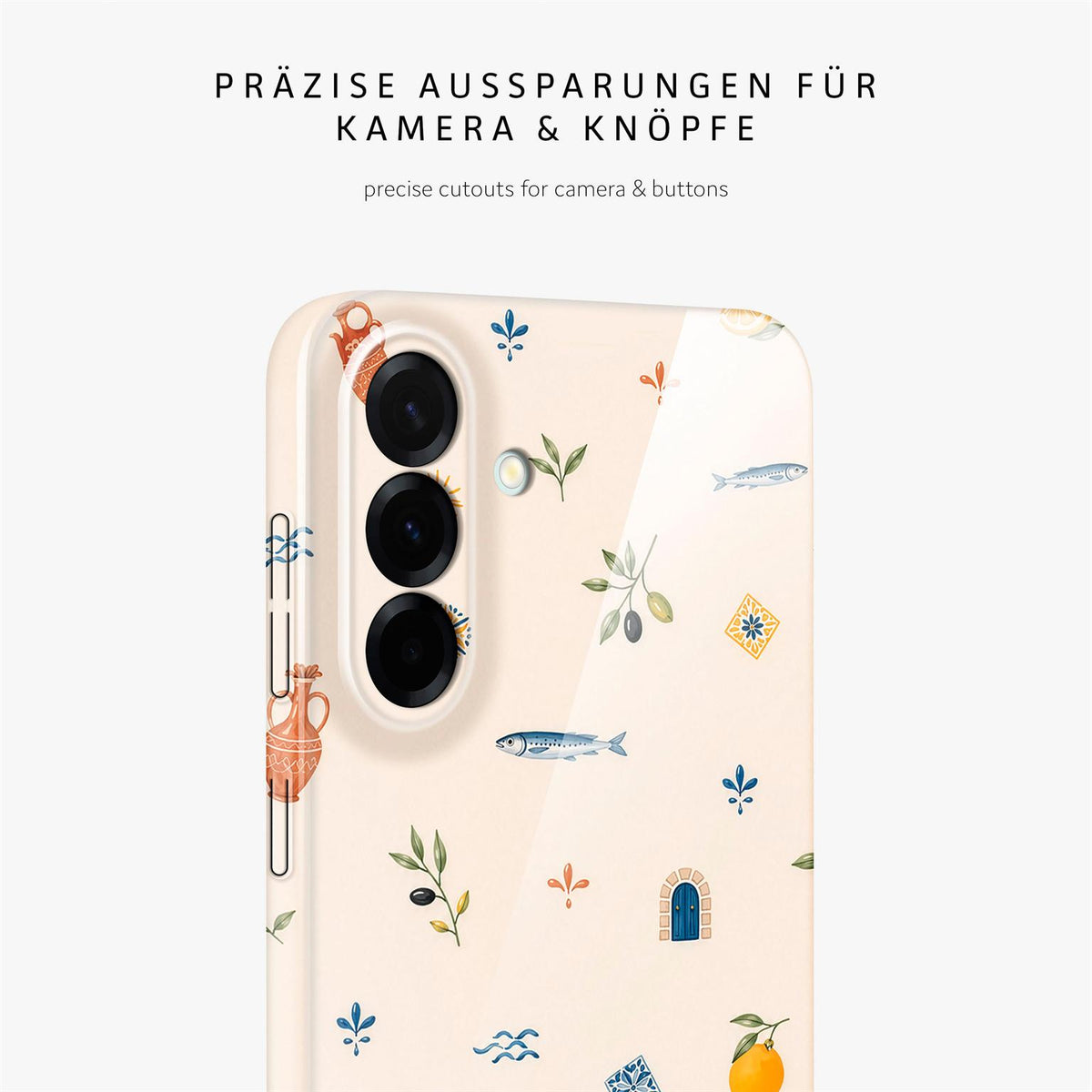 Splash Case für Samsung Galaxy A57 5G in der Farbe Island Market (Mehrfarbig (bunt))