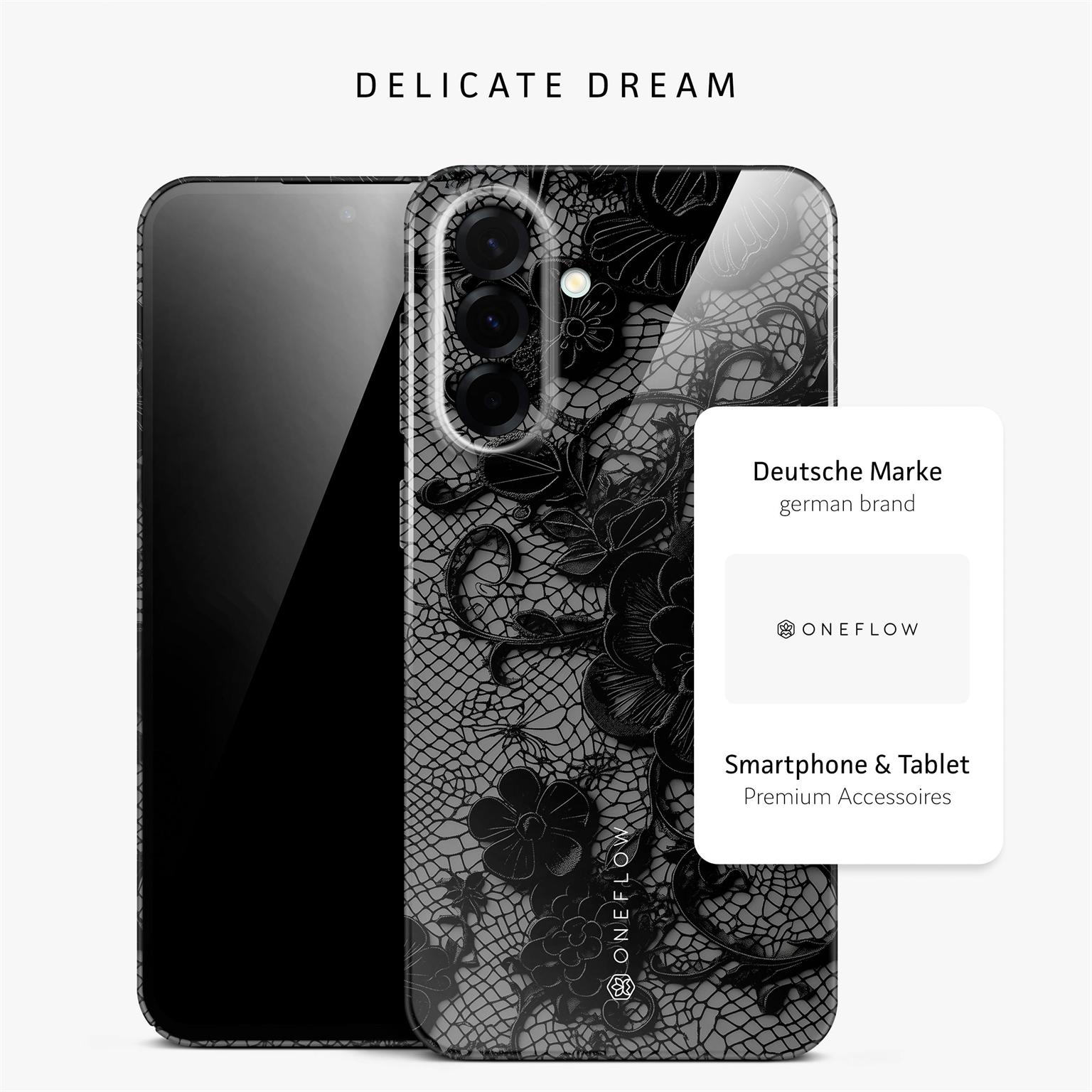 Splash Case für Samsung Galaxy A57 5G in der Farbe Delicate Dream (Schwarz)