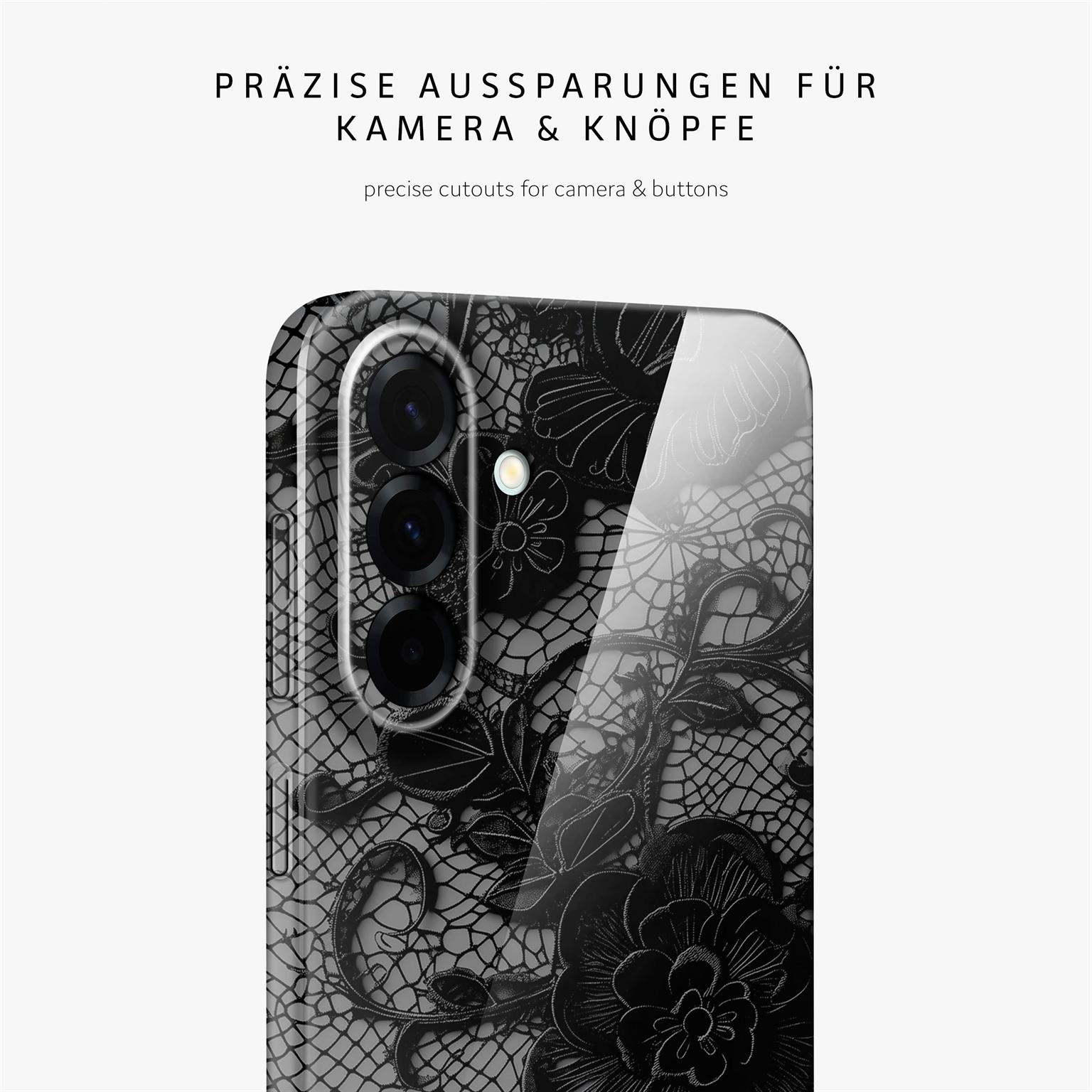Splash Case für Samsung Galaxy A57 5G in der Farbe Delicate Dream (Schwarz)