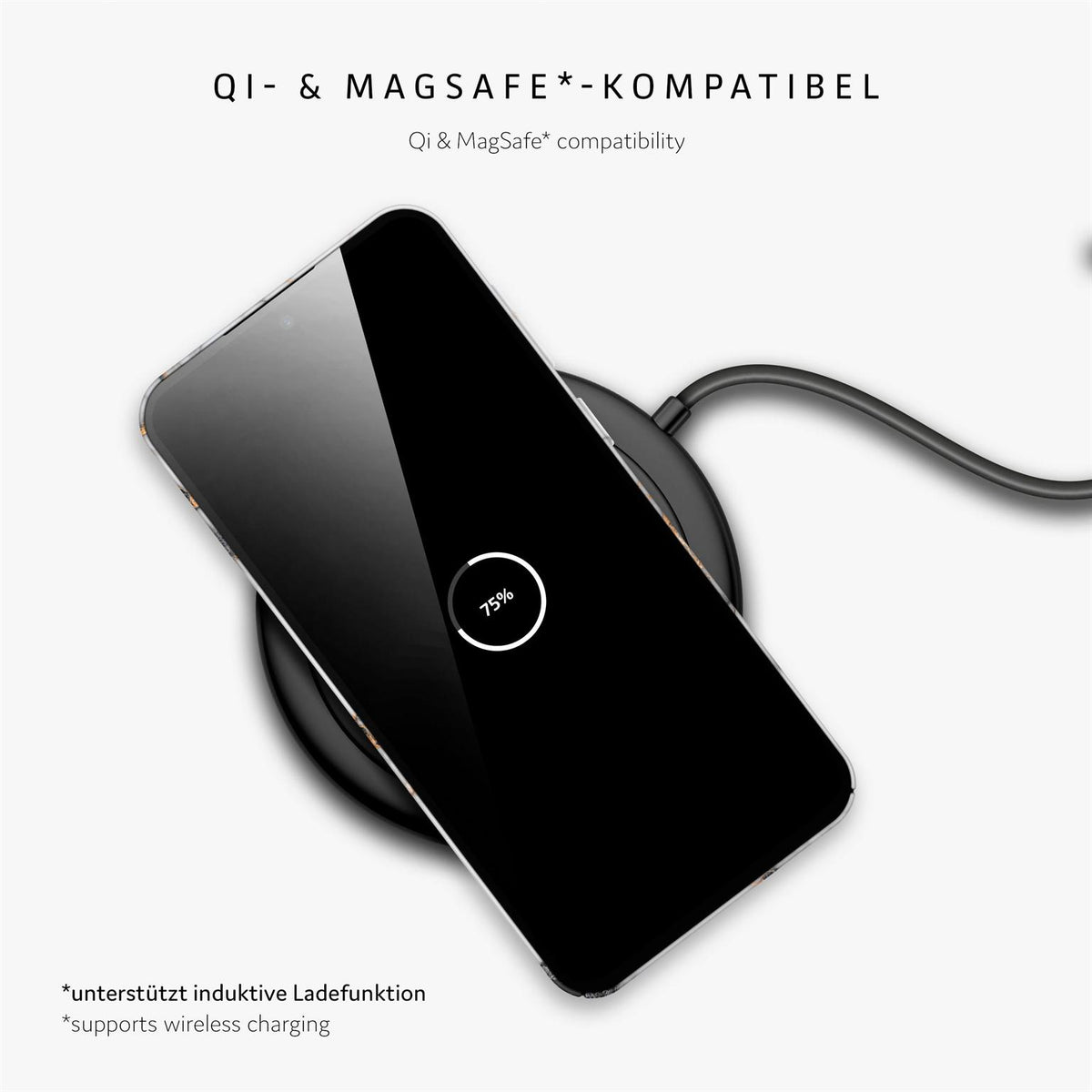 Bliss Cover für Samsung Galaxy A57 5G in der Farbe Marble Veil (Weiß)