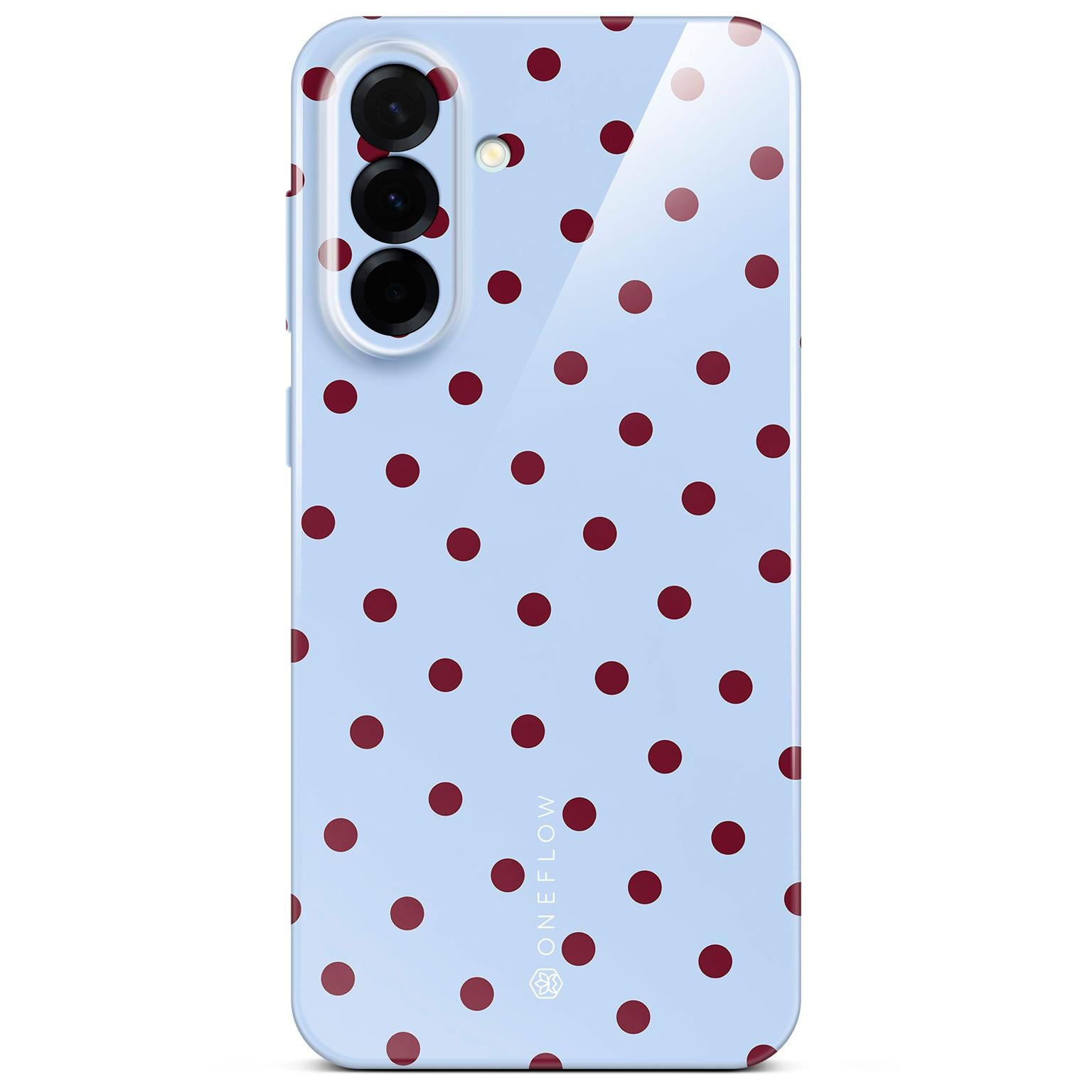Splash Case für Samsung Galaxy A57 5G in der Farbe Cherry Sky (Blau)