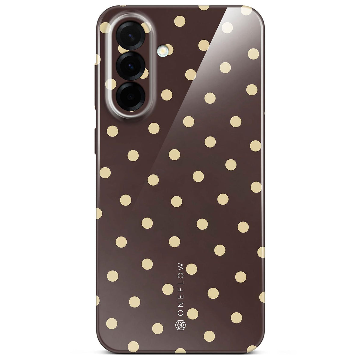 Splash Case für Samsung Galaxy A57 5G in der Farbe Espresso Sprinkles (Braun / Beige)