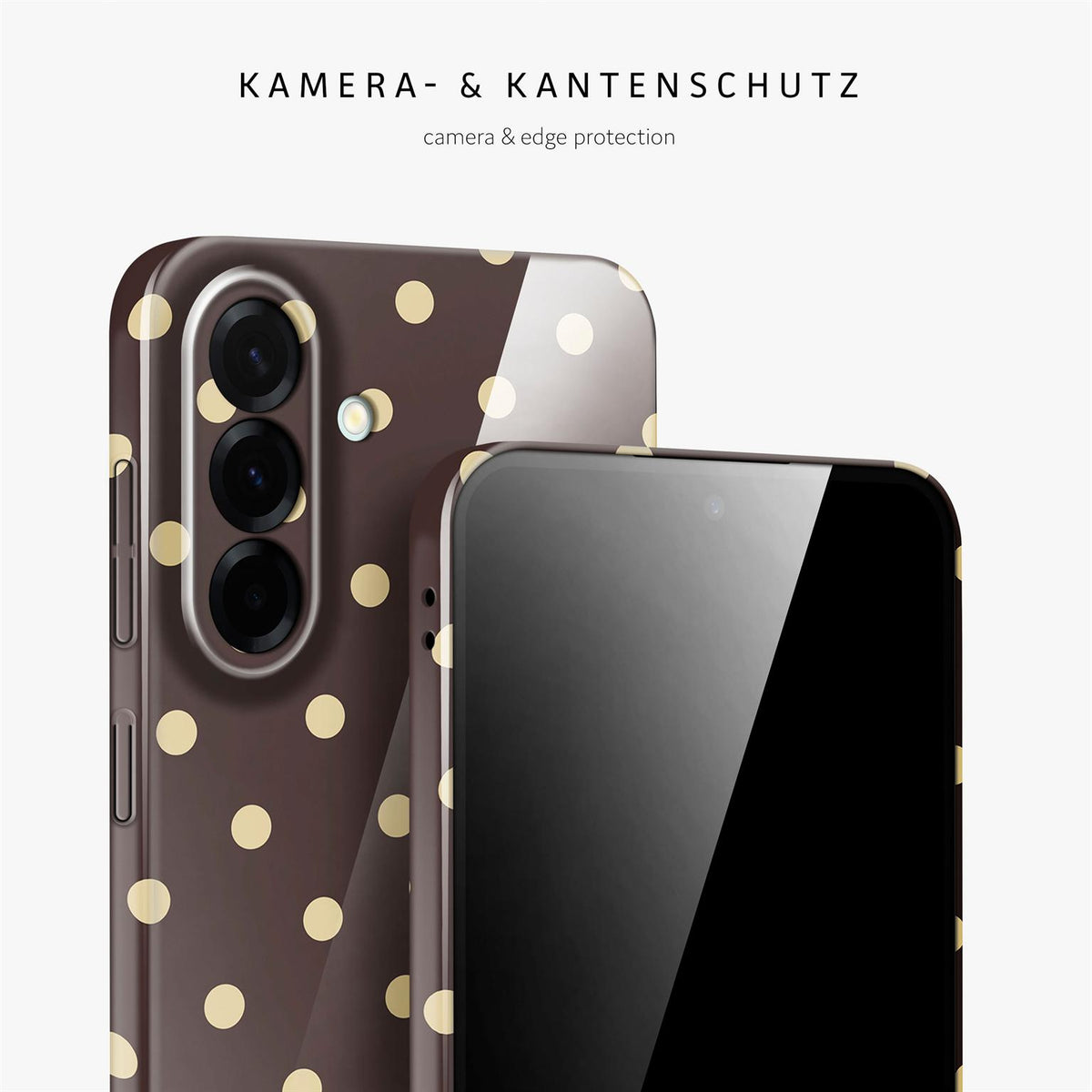 Splash Case für Samsung Galaxy A57 5G in der Farbe Espresso Sprinkles (Braun / Beige)