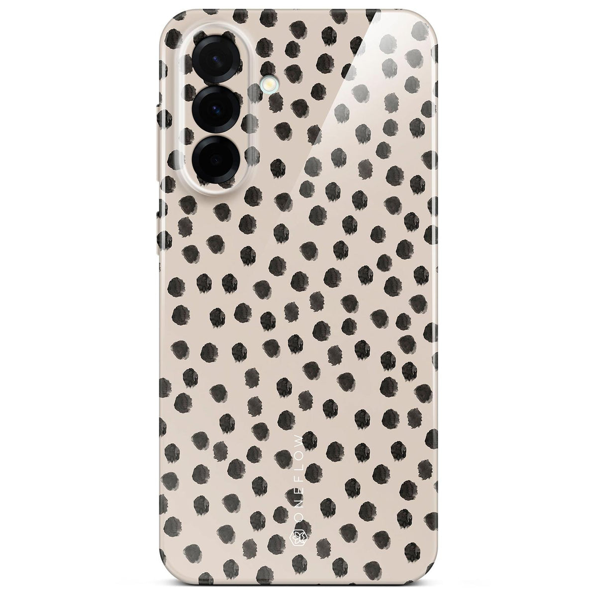 Splash Case für Samsung Galaxy A57 5G in der Farbe Cookies & Cream (Braun / Beige)