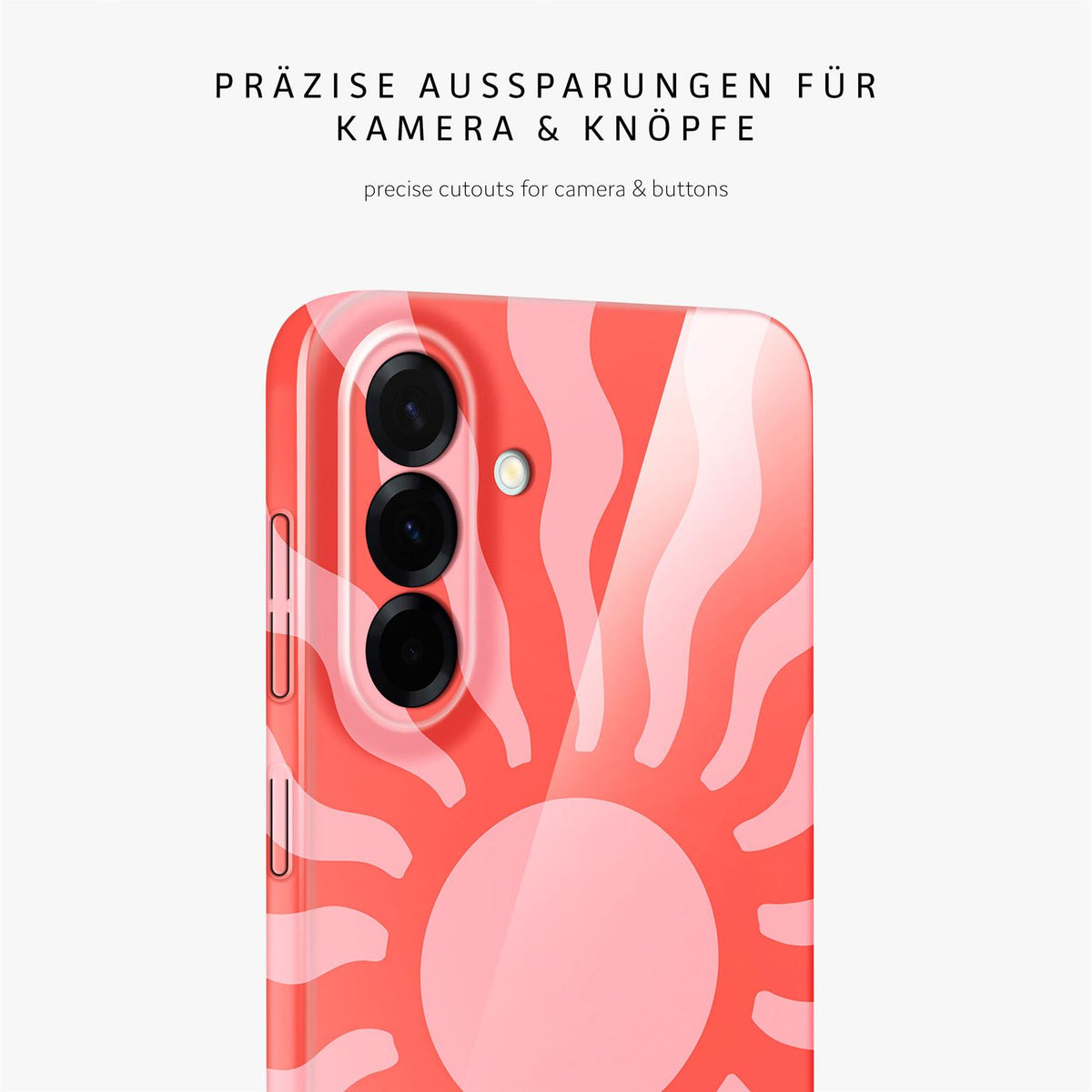Splash Case für Samsung Galaxy A57 5G in der Farbe Hot Aura (Rosa / Pink)