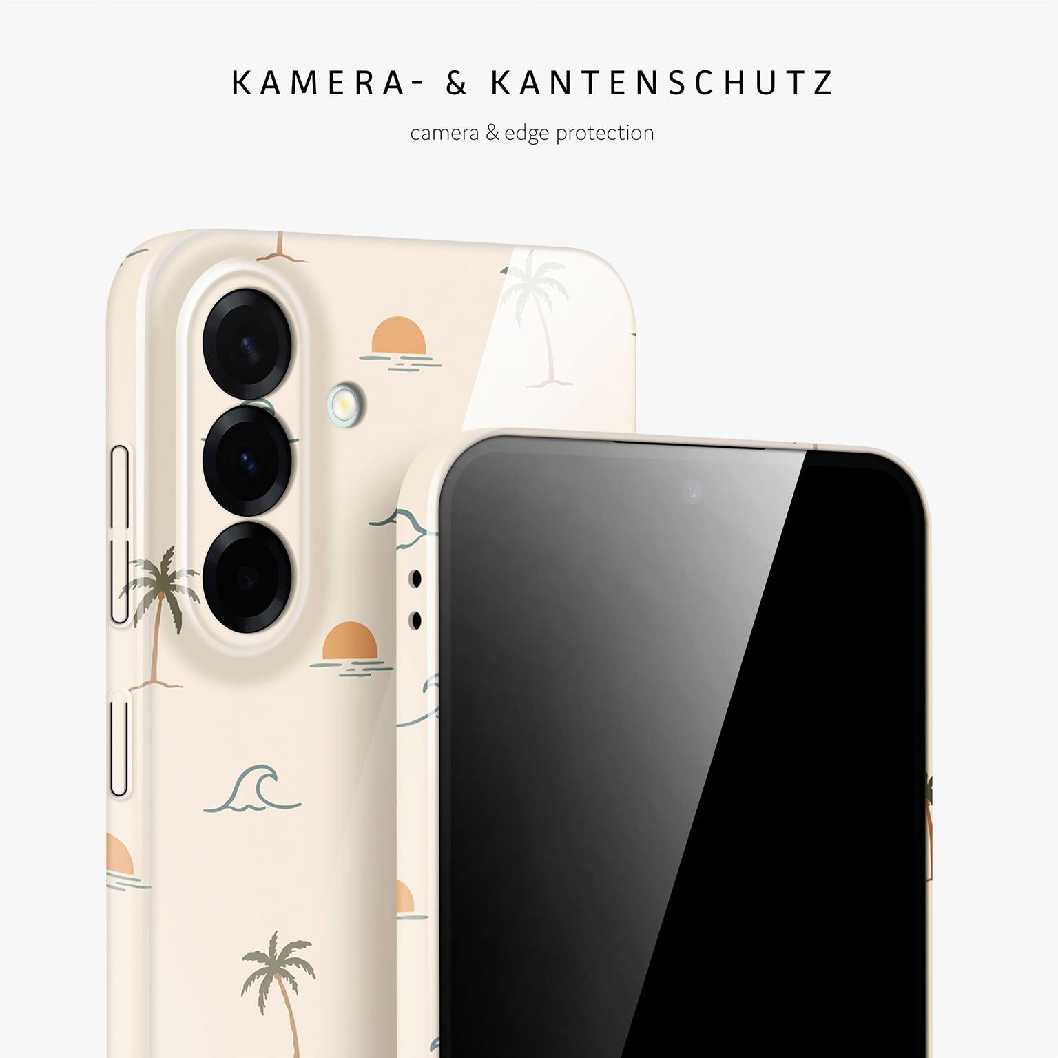 Splash Case für Samsung Galaxy A57 5G in der Farbe Palm Break (Mehrfarbig (bunt))