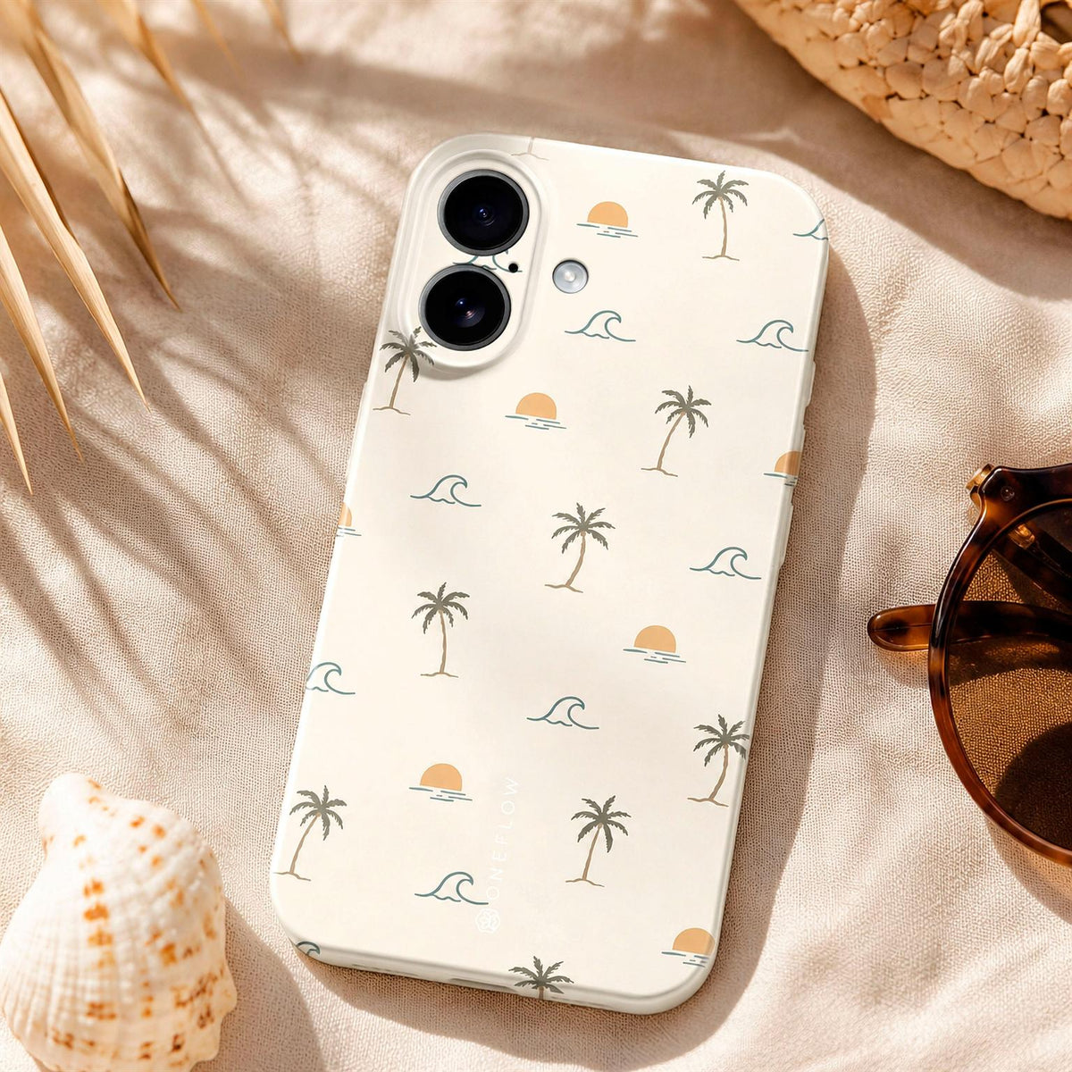 Splash Case für Samsung Galaxy A57 5G in der Farbe Palm Break (Mehrfarbig (bunt))