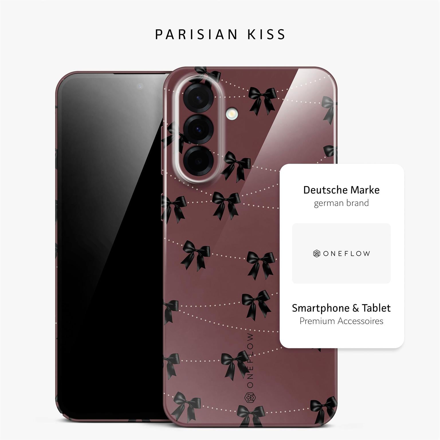 Splash Case für Samsung Galaxy A57 5G in der Farbe Parisian Kiss (Rot)