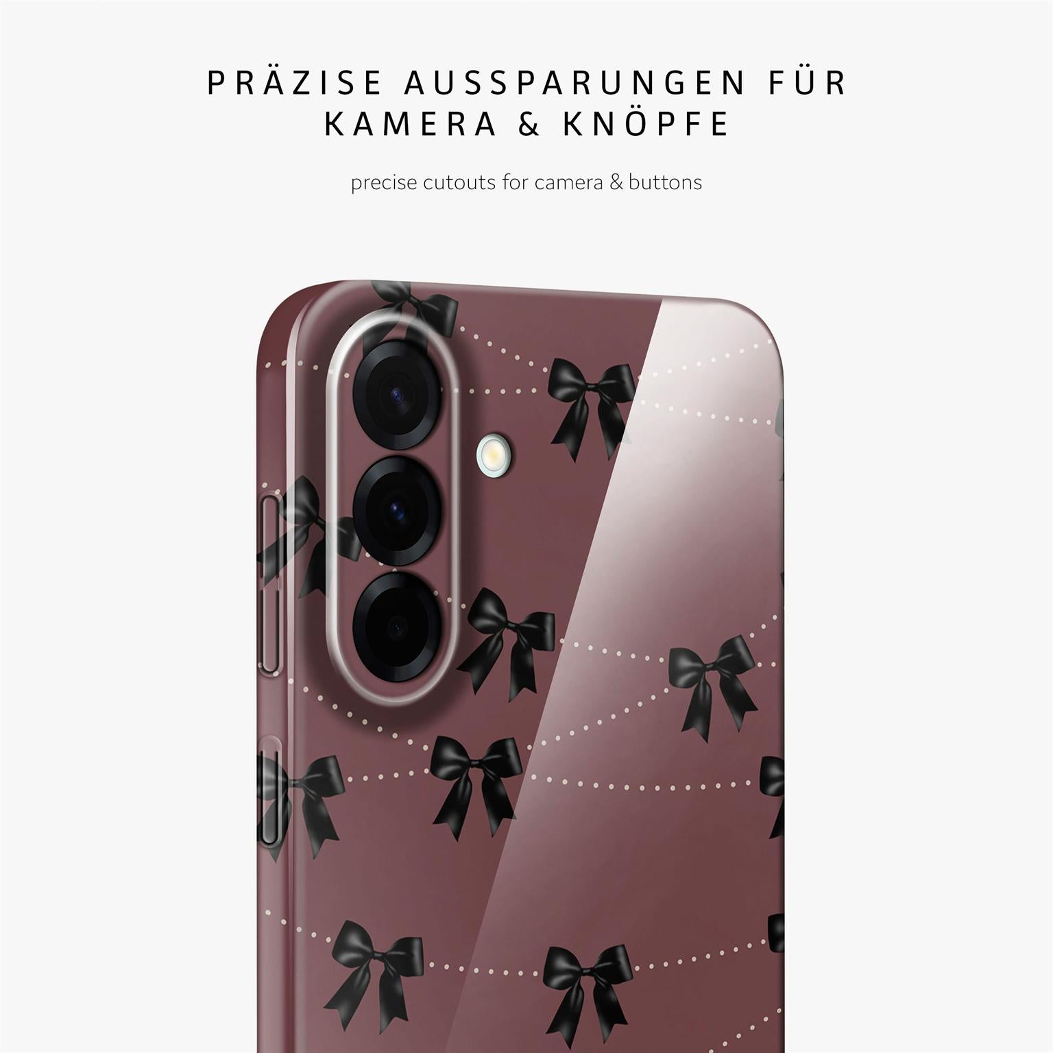 Splash Case für Samsung Galaxy A57 5G in der Farbe Parisian Kiss (Rot)