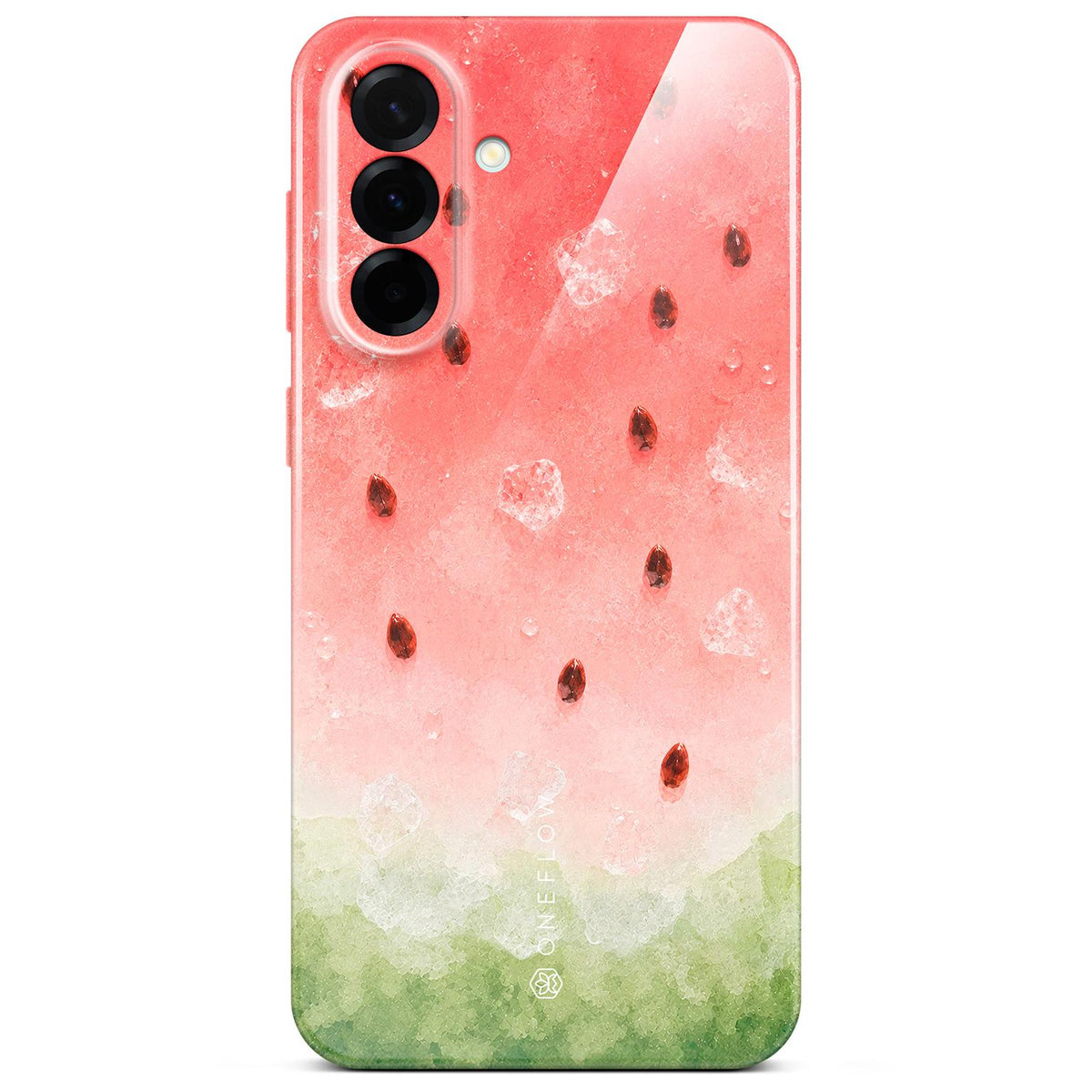 Splash Case für Samsung Galaxy A57 5G in der Farbe Melon Drip (Rot)