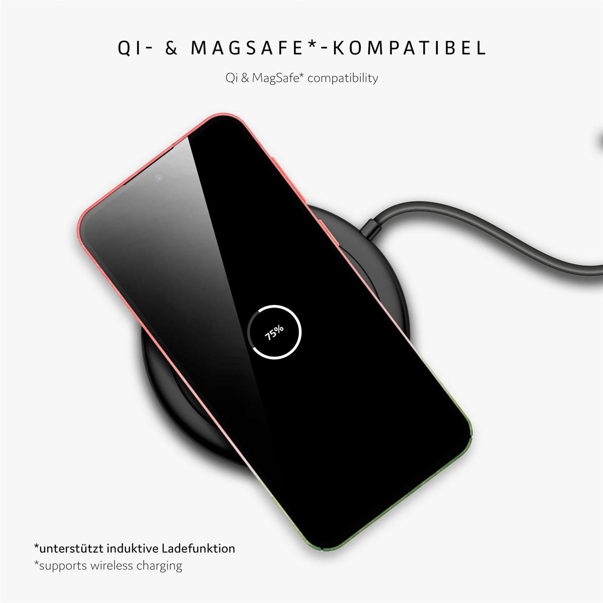 Splash Case für Samsung Galaxy A57 5G in der Farbe Melon Drip (Rot)