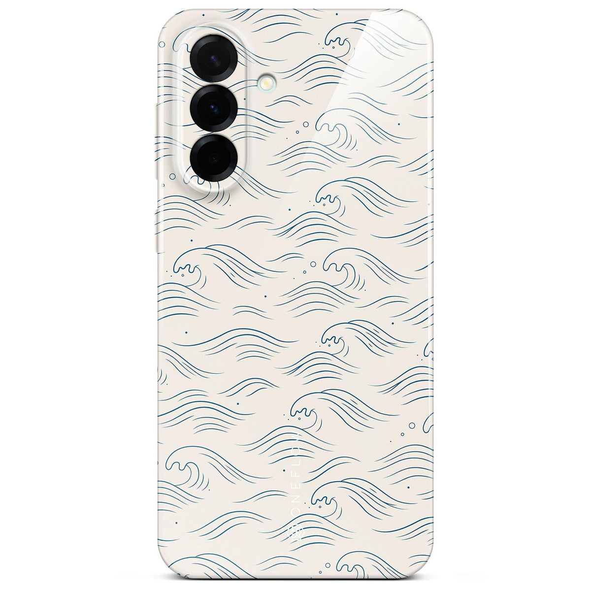 Splash Case für Samsung Galaxy A57 5G in der Farbe Tidal Notes (Weiß)