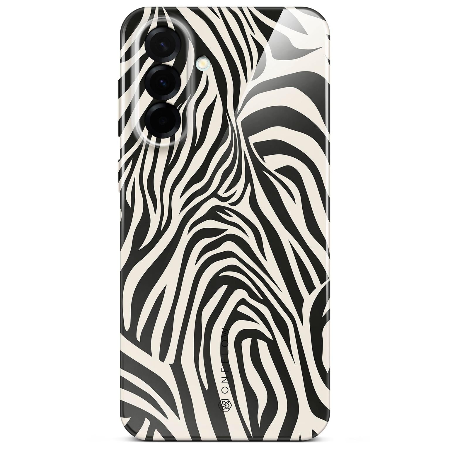 Wild Cover für Samsung Galaxy A57 5G in der Farbe Electric Zebra (Mehrfarbig)
