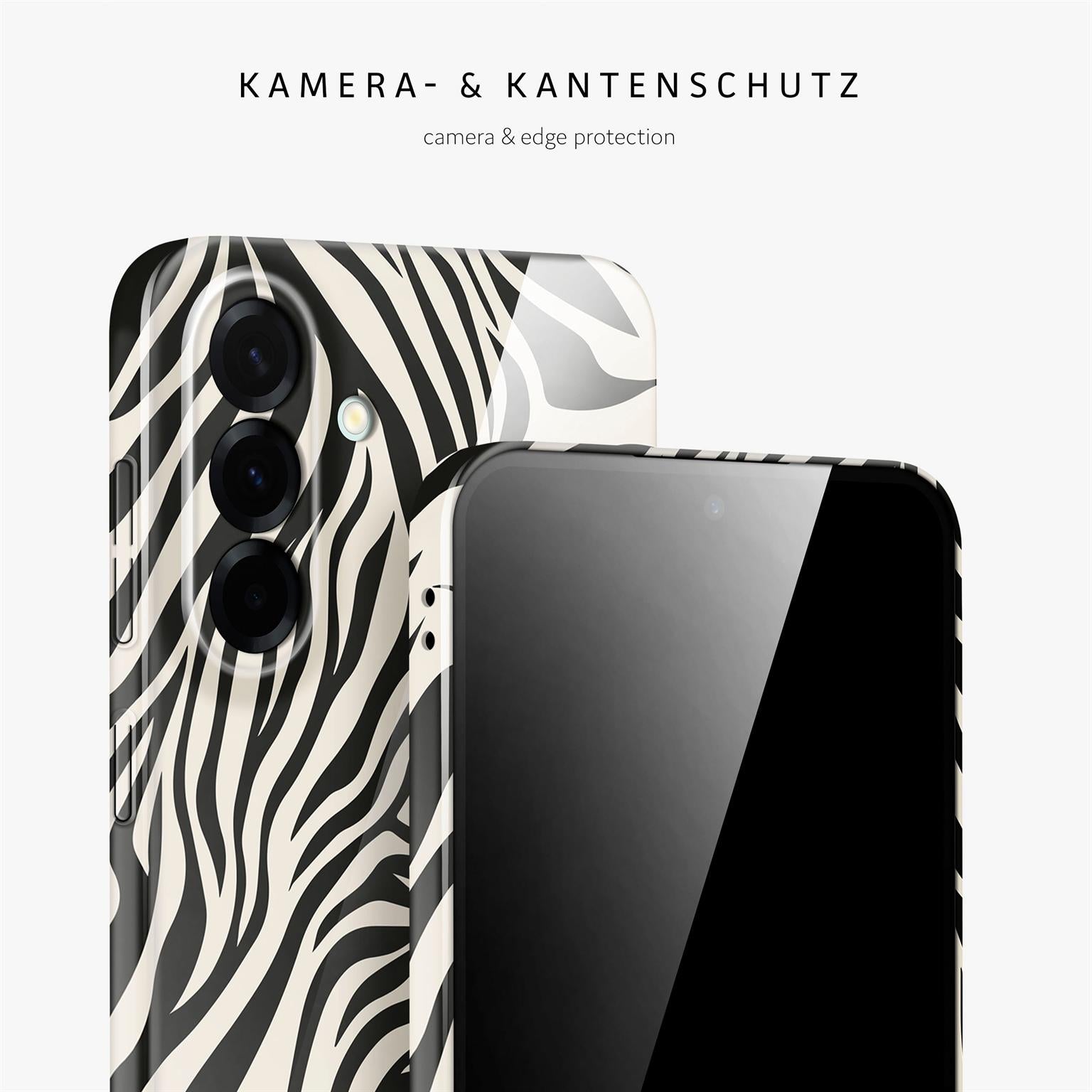 Wild Cover für Samsung Galaxy A57 5G in der Farbe Electric Zebra (Mehrfarbig)
