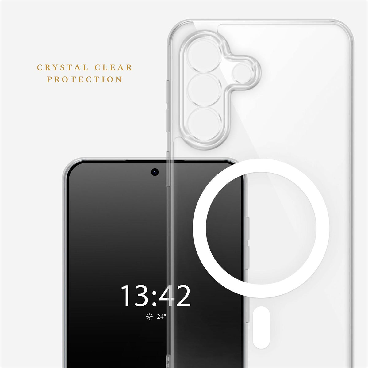 Nova Case für Samsung Galaxy A57 5G in der Farbe Clear (Farblos (transparent))