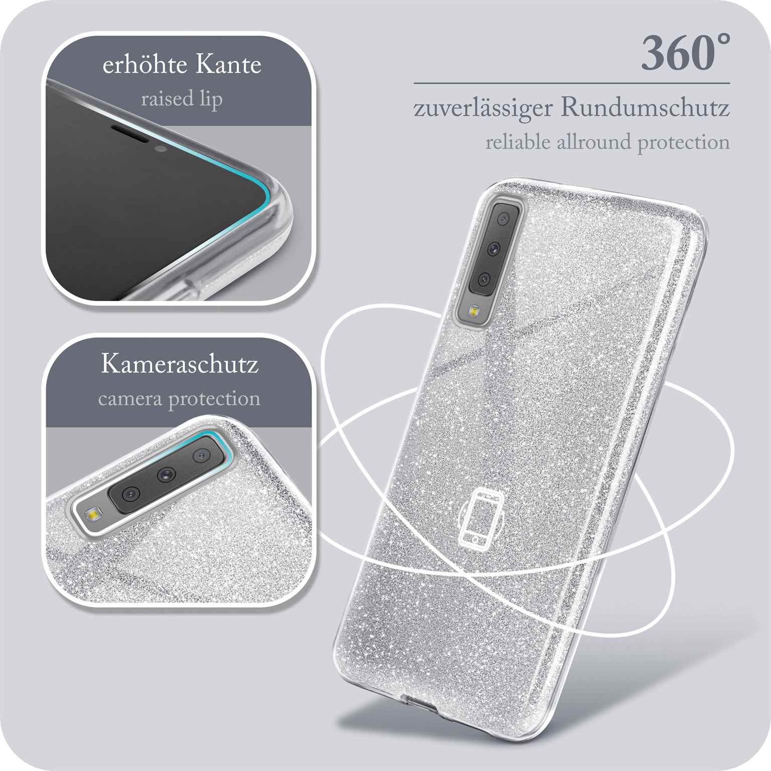 Glitter Case für Samsung Galaxy A7 (2018)