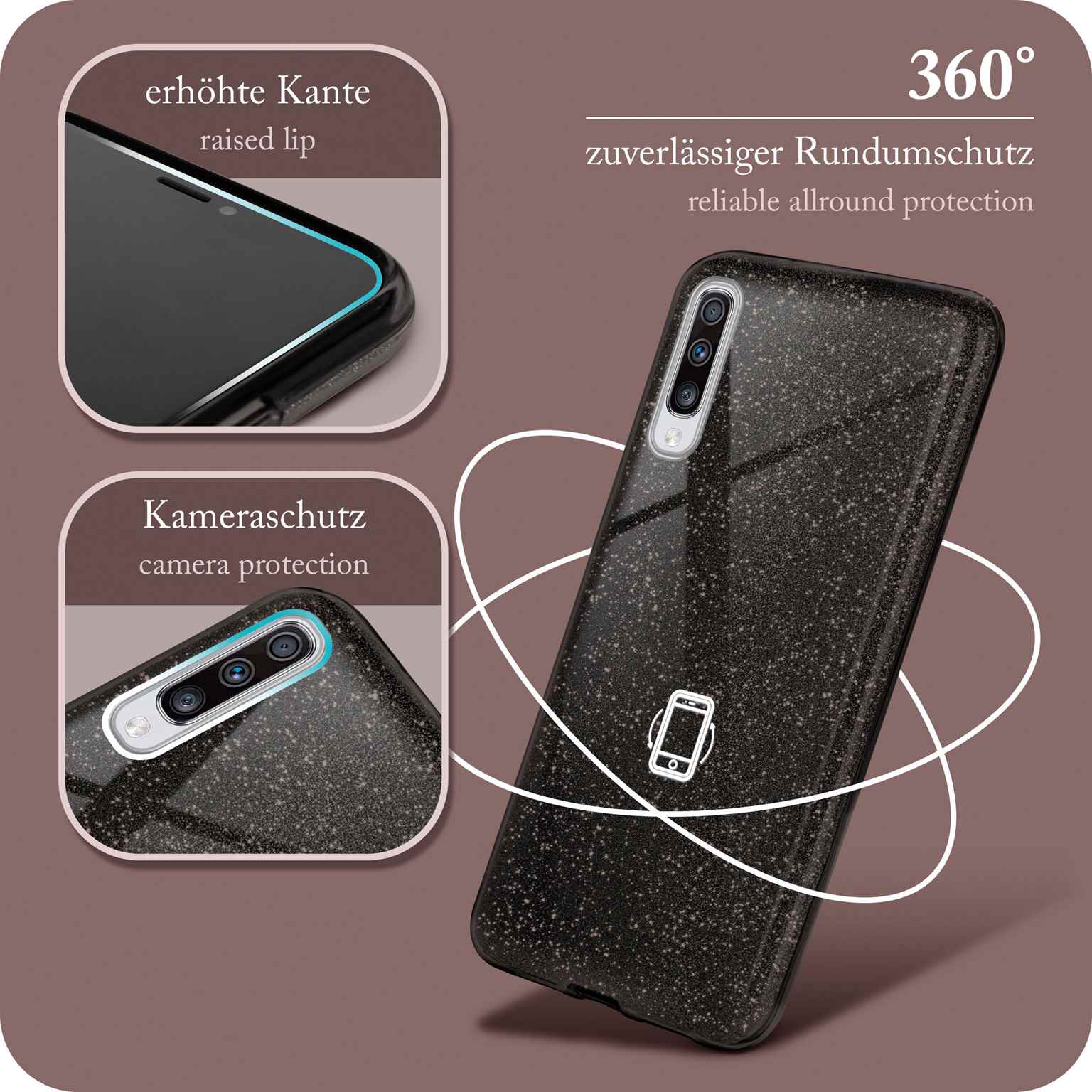 Glitter Case für Samsung Galaxy A70