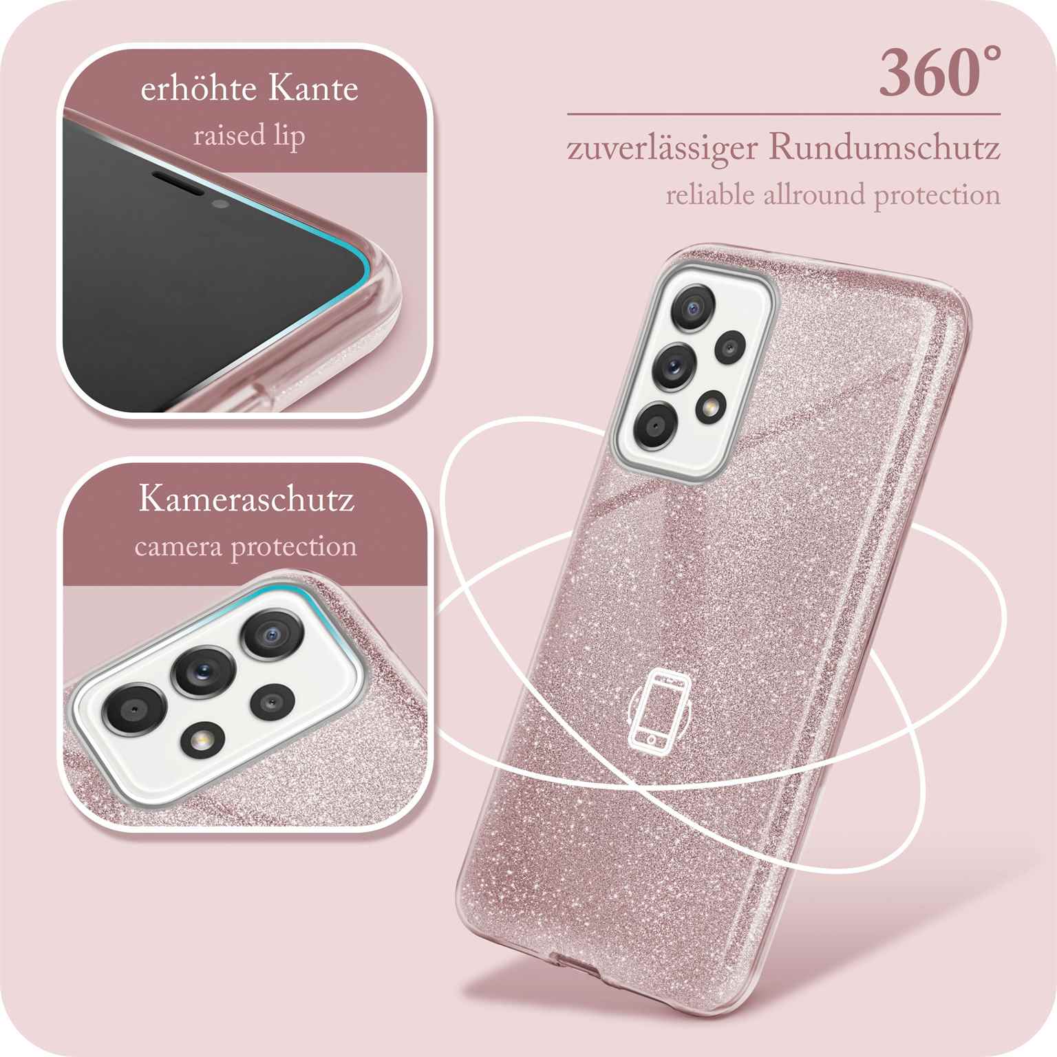 Glitter Case für Samsung Galaxy A72