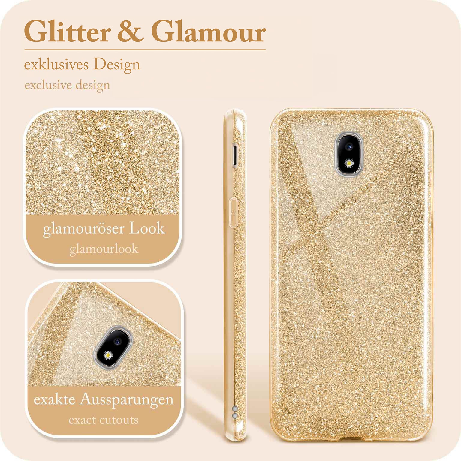 Glitter Case für Samsung Galaxy J5 (2017)