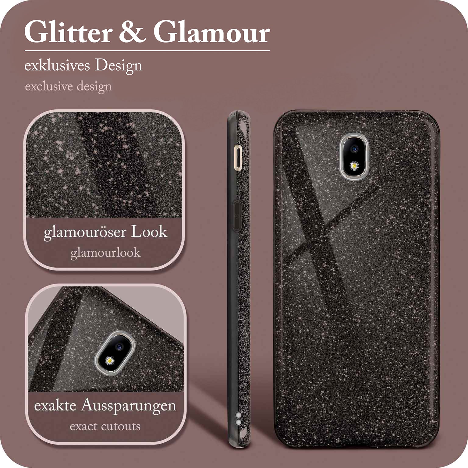 Glitter Case für Samsung Galaxy J5 (2017)