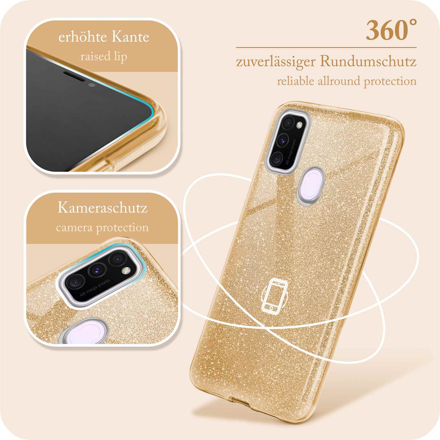 Glitter Case für Samsung Galaxy M30s