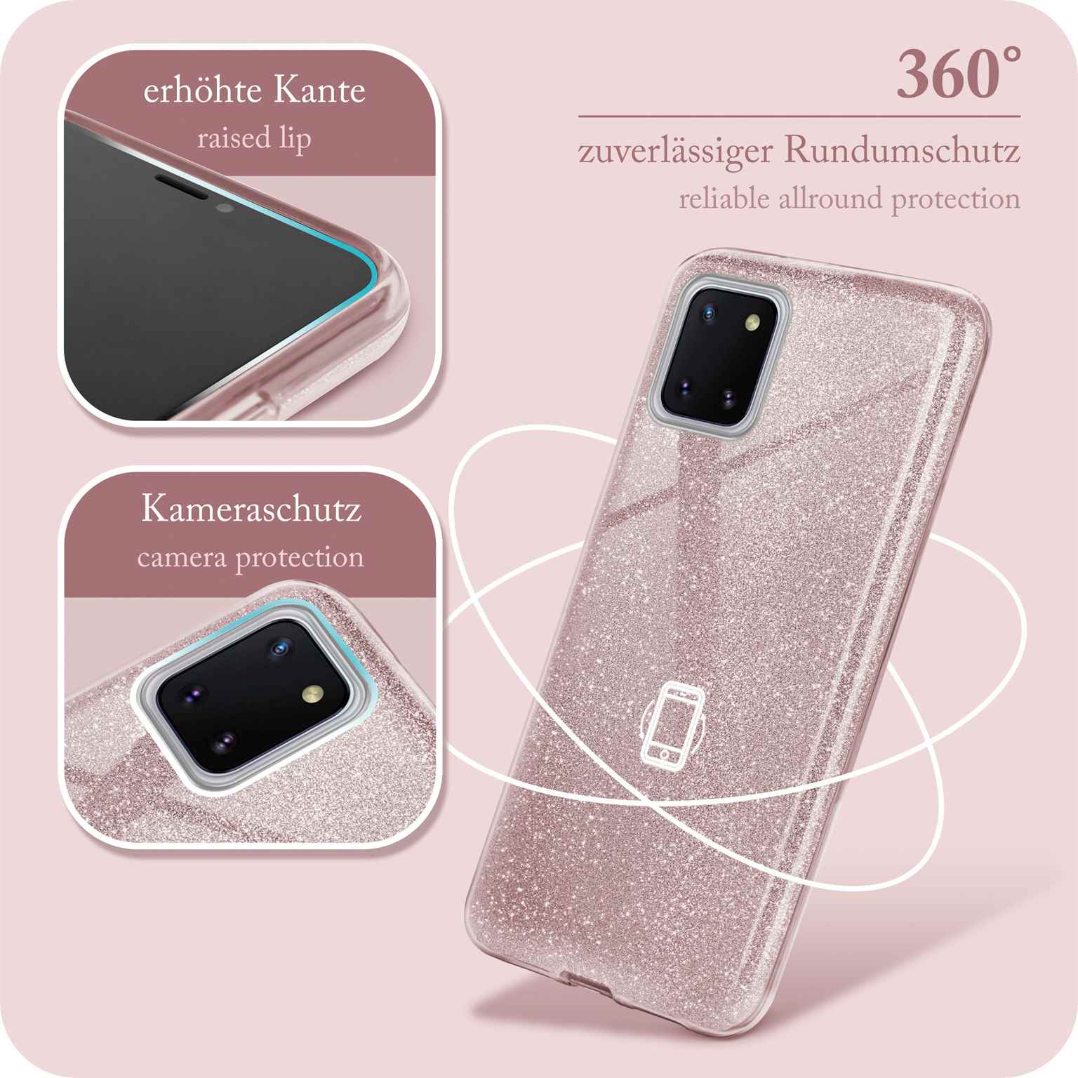Glitter Case für Samsung Galaxy Note 10 Lite
