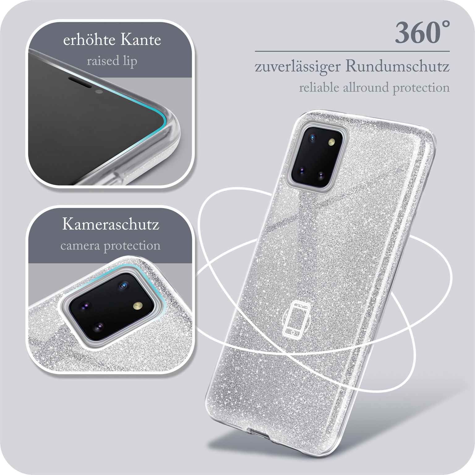 Glitter Case für Samsung Galaxy Note 10 Lite