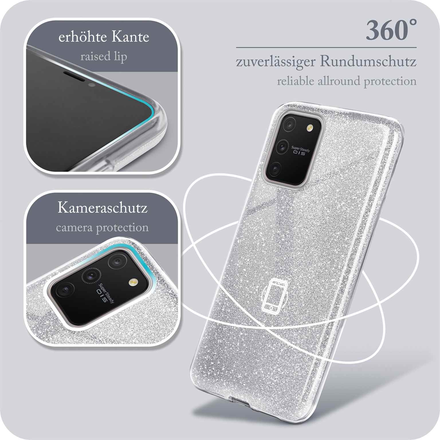 Glitter Case für Samsung Galaxy S10 Lite