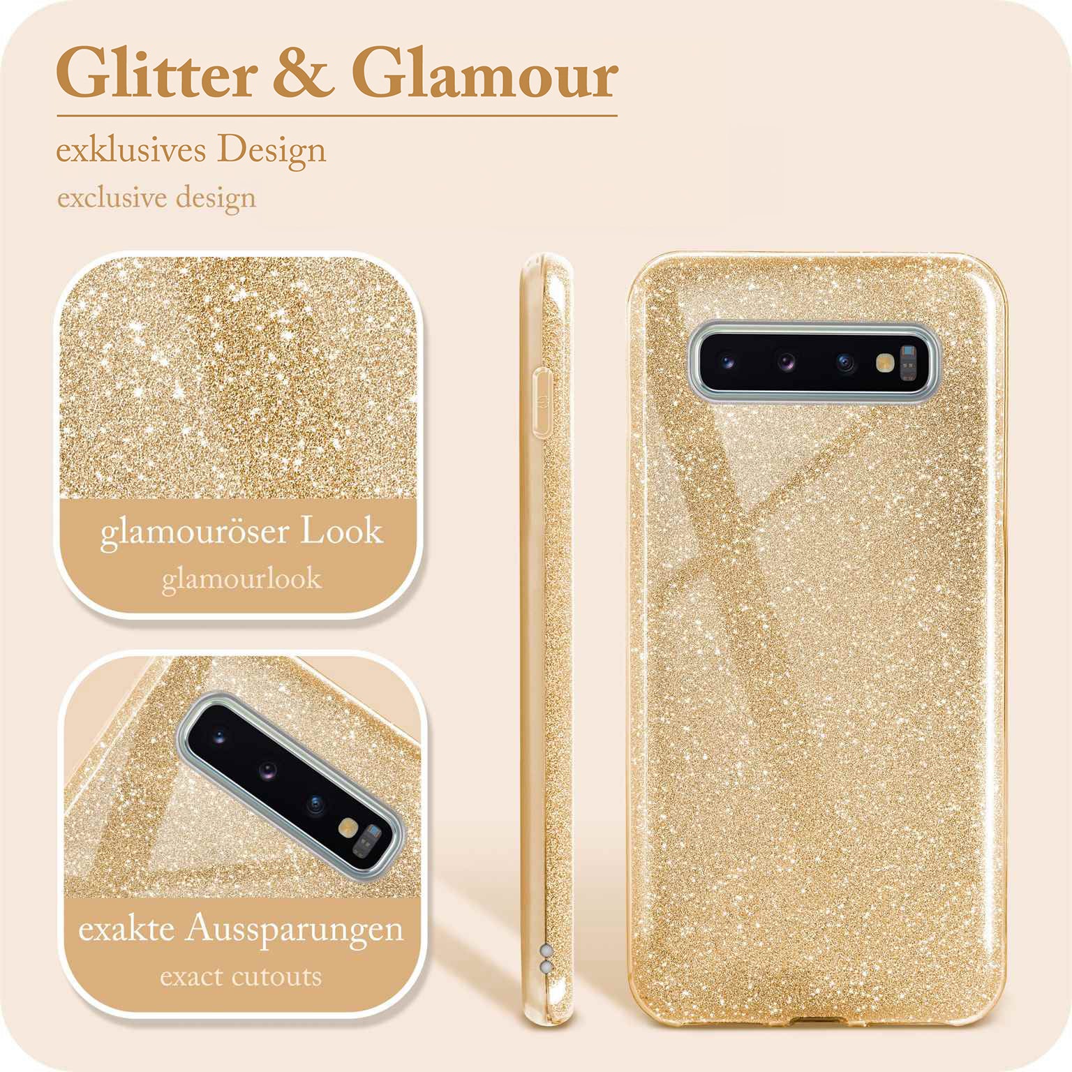 Glitter Case für Samsung Galaxy S10 Plus