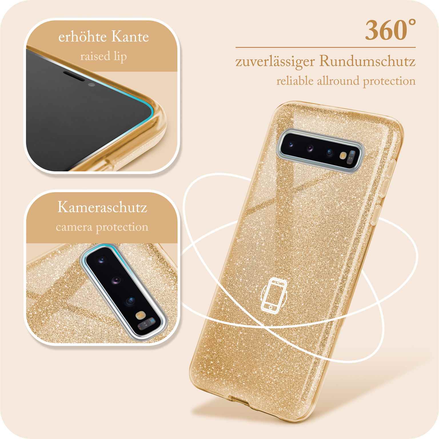 Glitter Case für Samsung Galaxy S10 Plus