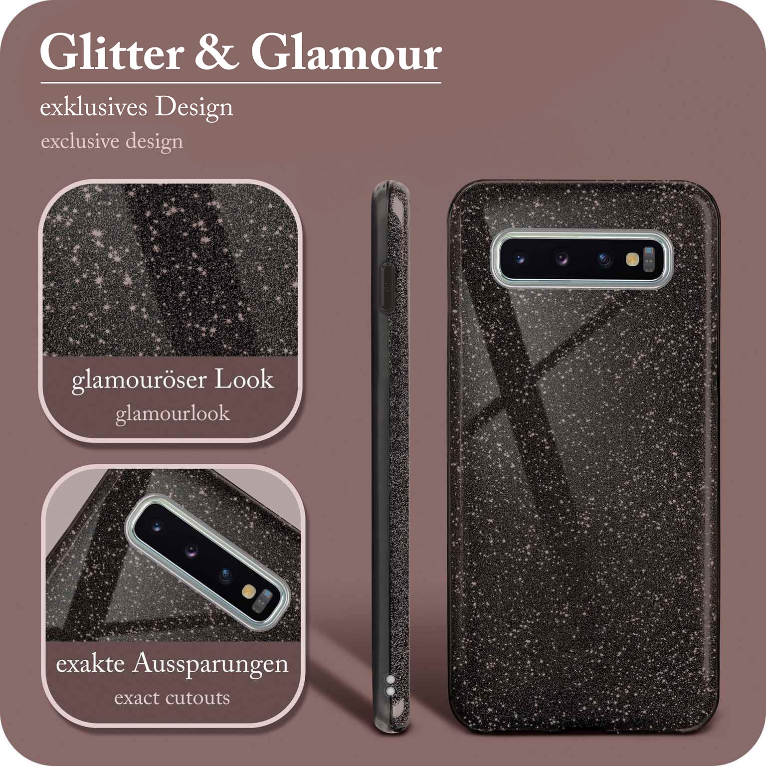 Glitter Case für Samsung Galaxy S10 Plus