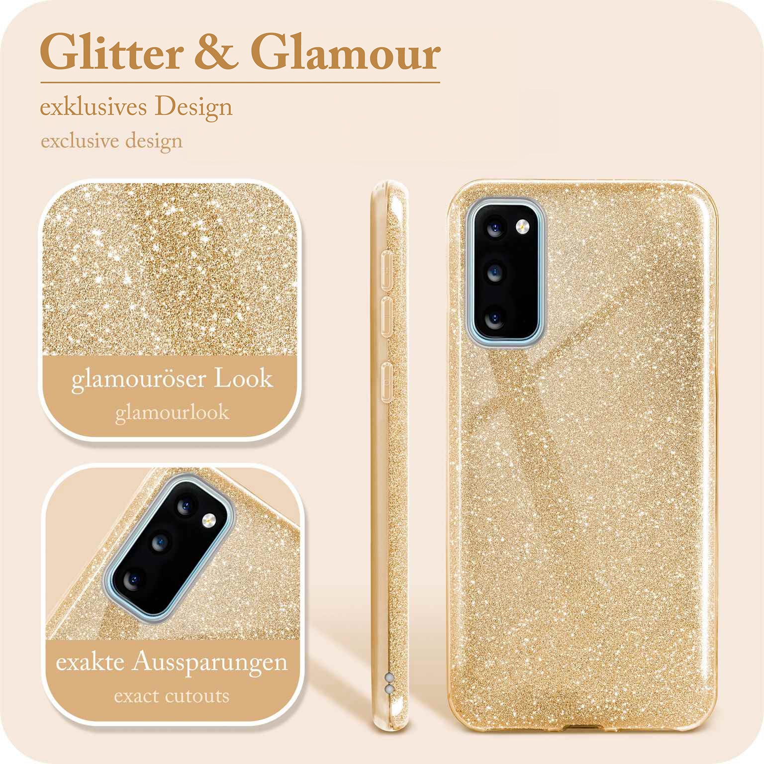 Glitter Case für Samsung Galaxy S20 5G