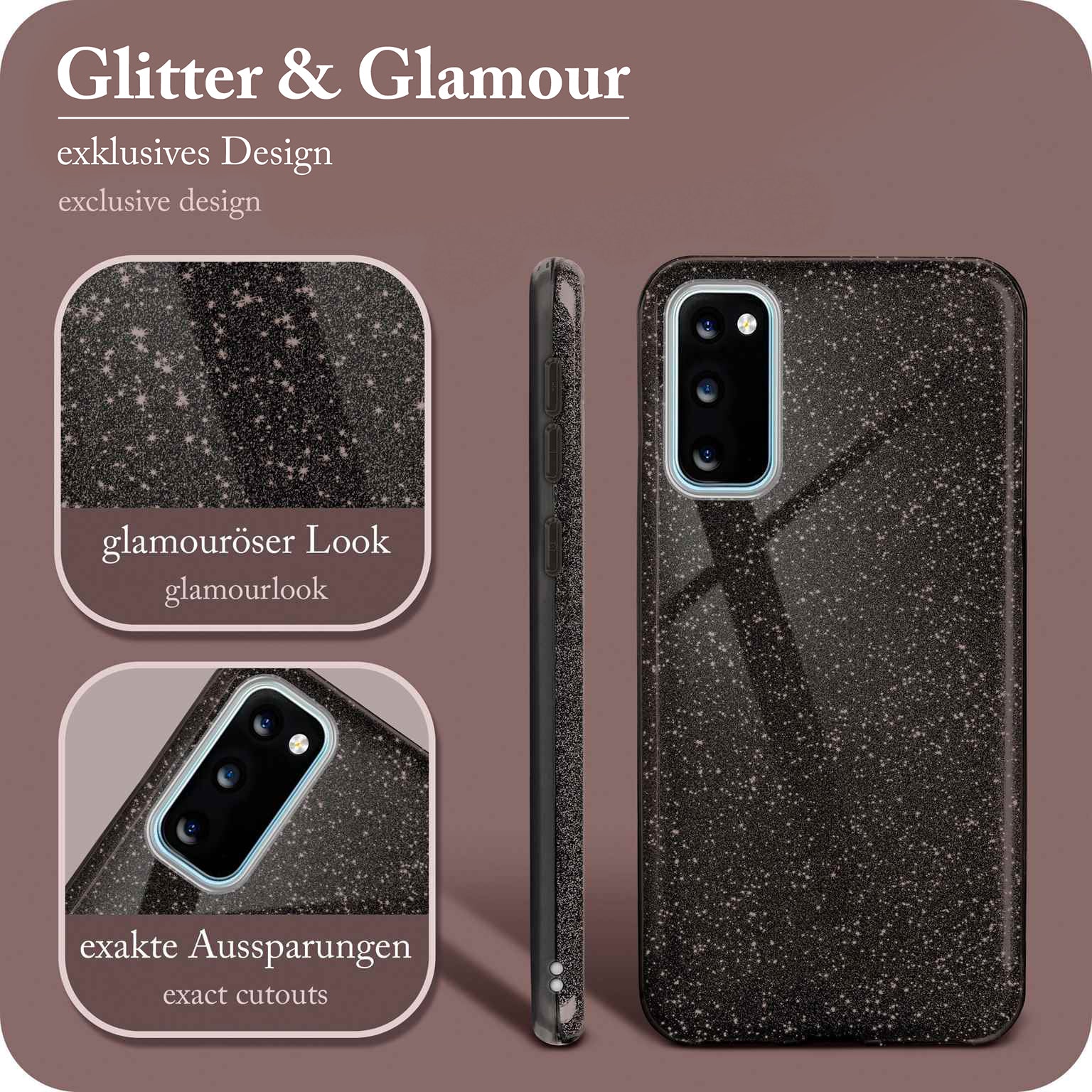 Glitter Case für Samsung Galaxy S20 5G