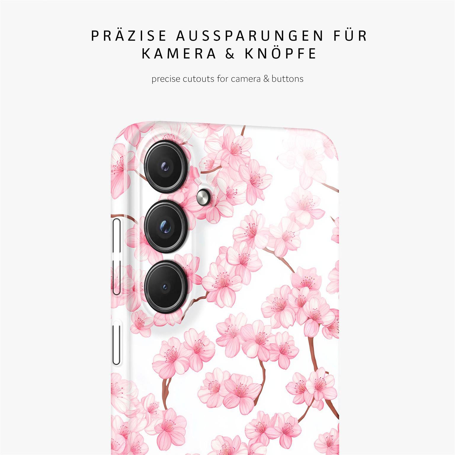 Flower Cover für Samsung Galaxy S20 FE 5G in der Farbe Sakura Breeze (Rosa / Pink)
