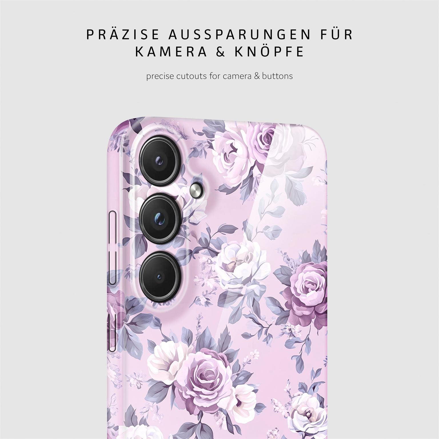 Flower Cover für Samsung Galaxy S20 FE 5G in der Farbe Lavender Dream (Lila / Violett)