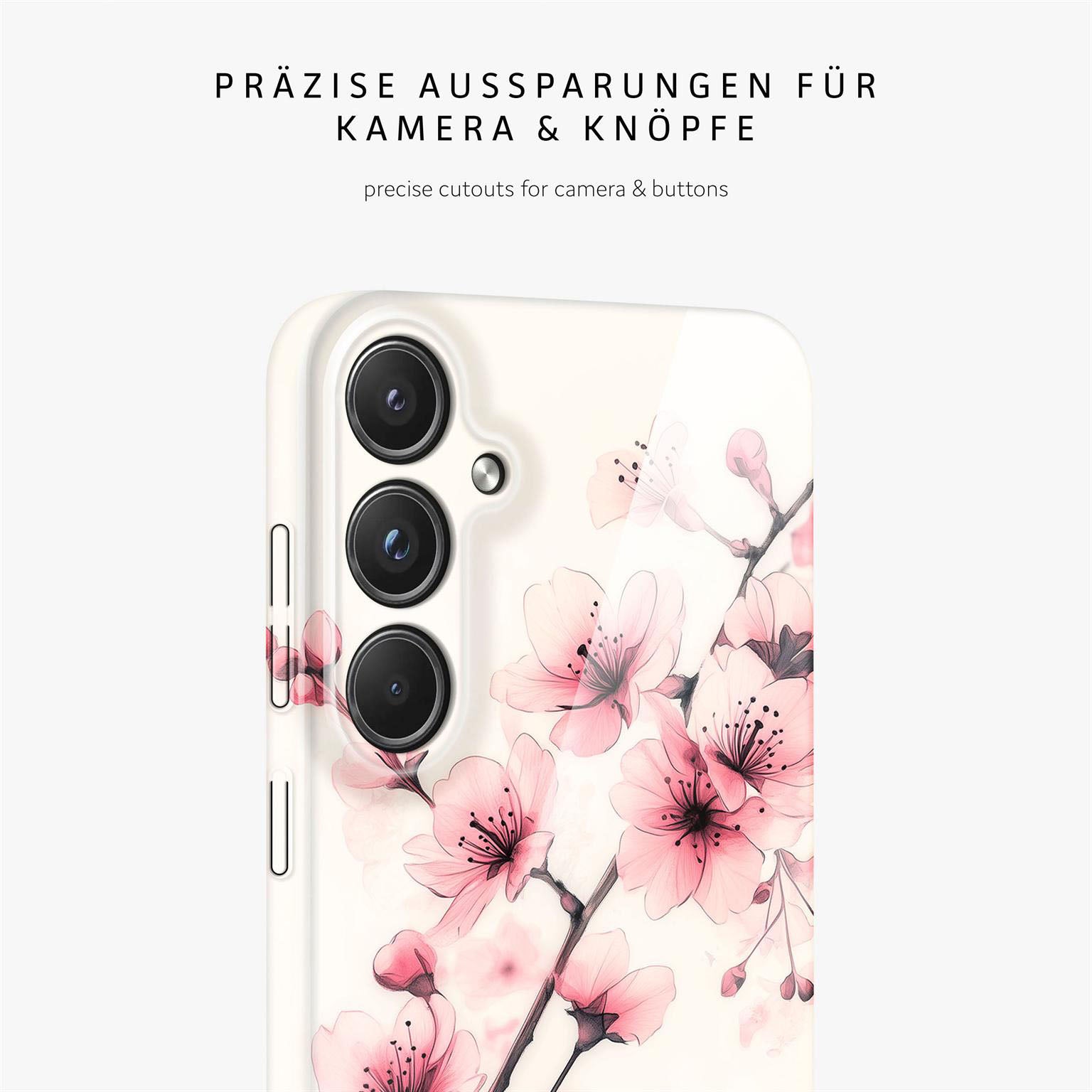 Flower Cover für Samsung Galaxy S20 FE 5G in der Farbe Spring Serenity (Rosa / Pink)