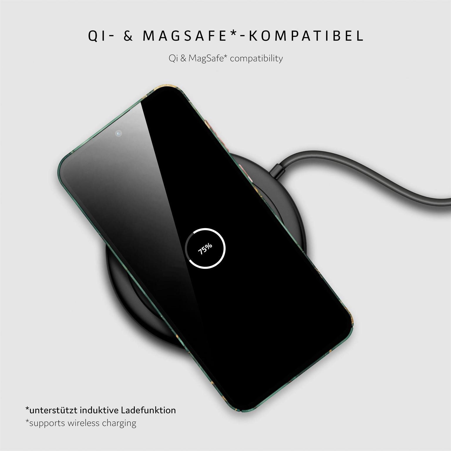 Bliss Cover für Samsung Galaxy S20 FE 5G in der Farbe Emerald Flow (Grün)