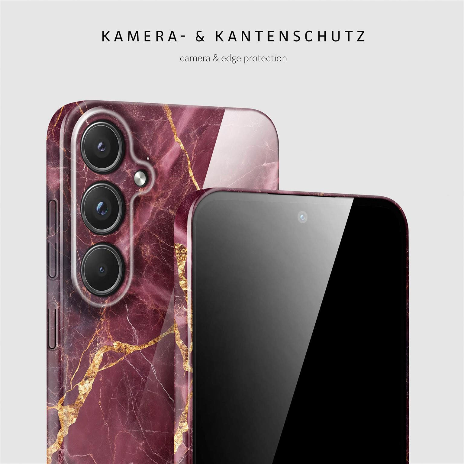 Bliss Cover für Samsung Galaxy S20 FE 5G in der Farbe Velvet Wine (Rot)