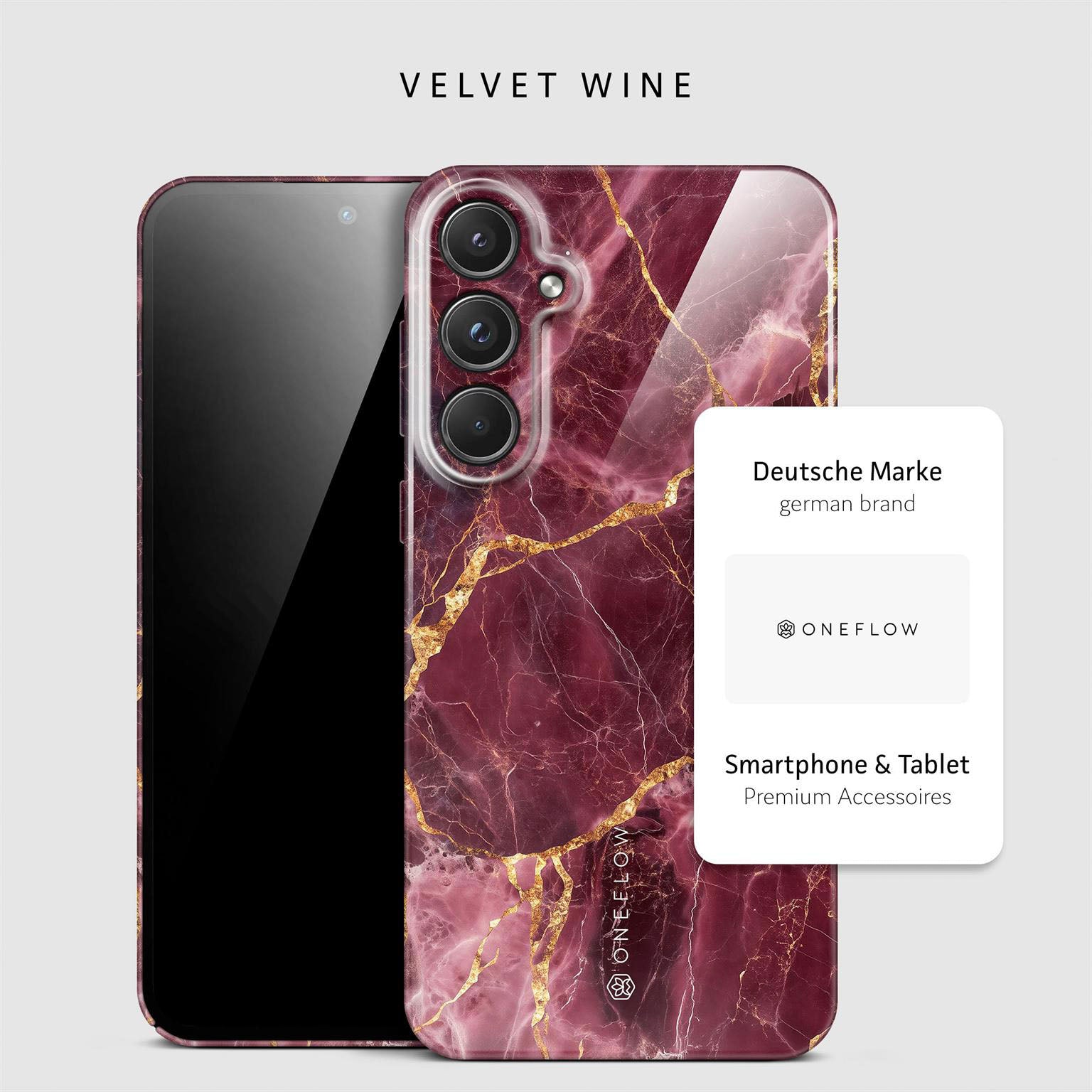 Bliss Cover für Samsung Galaxy S20 FE 5G in der Farbe Velvet Wine (Rot)