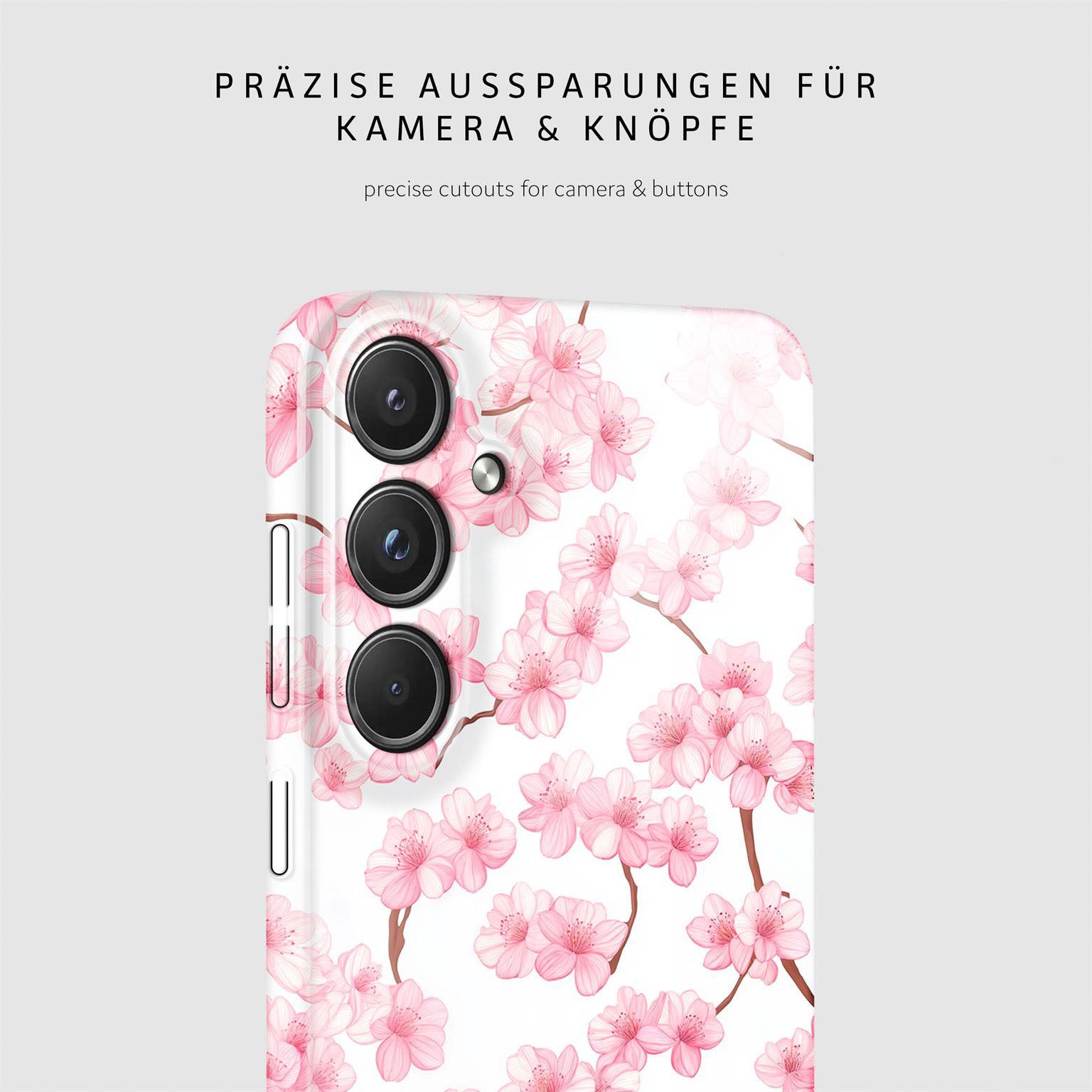 Flower Cover für Samsung Galaxy S20 FE in der Farbe Sakura Breeze (Rosa / Pink)