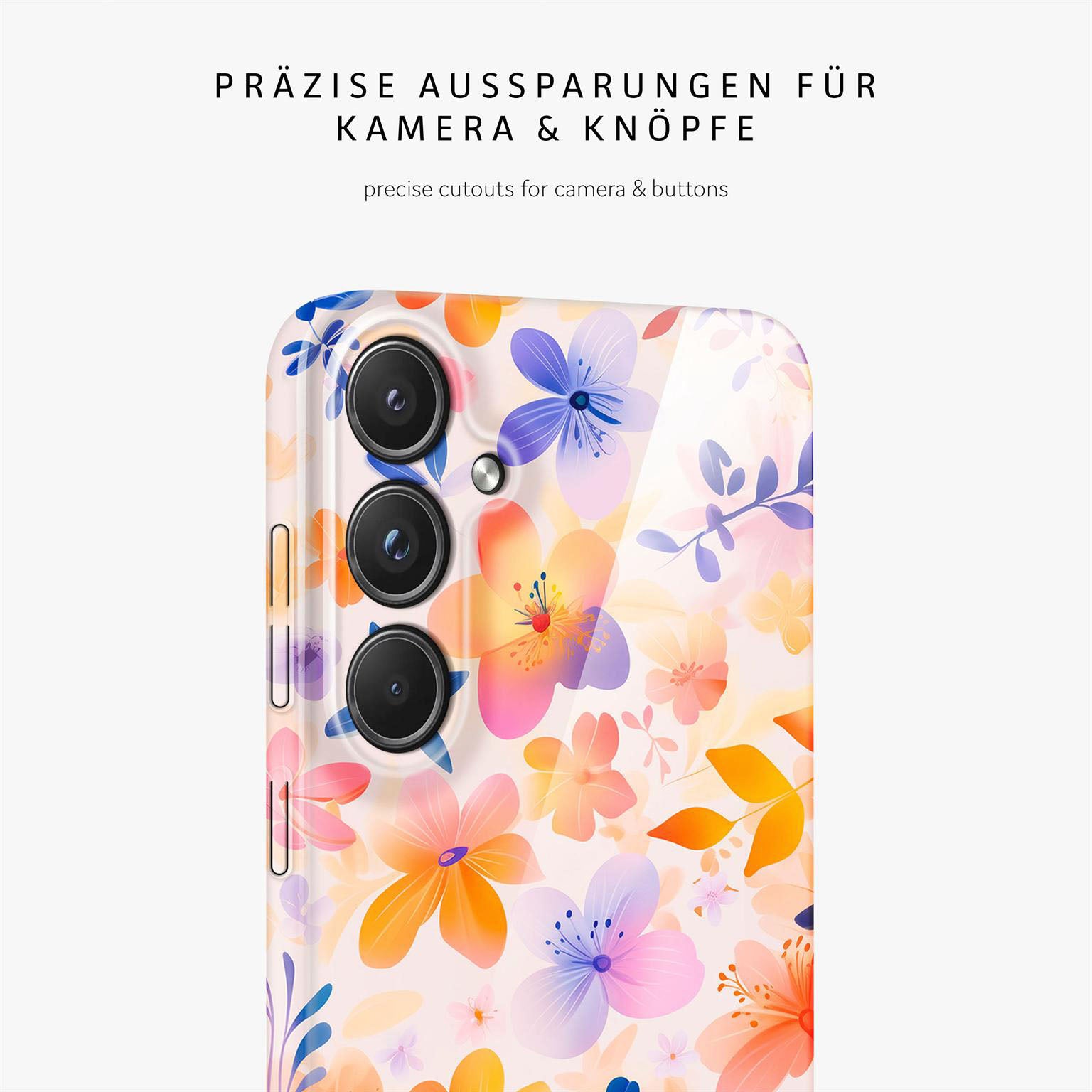 Flower Cover für Samsung Galaxy S20 FE in der Farbe Floral Euphoria (Mehrfarbig (bunt))